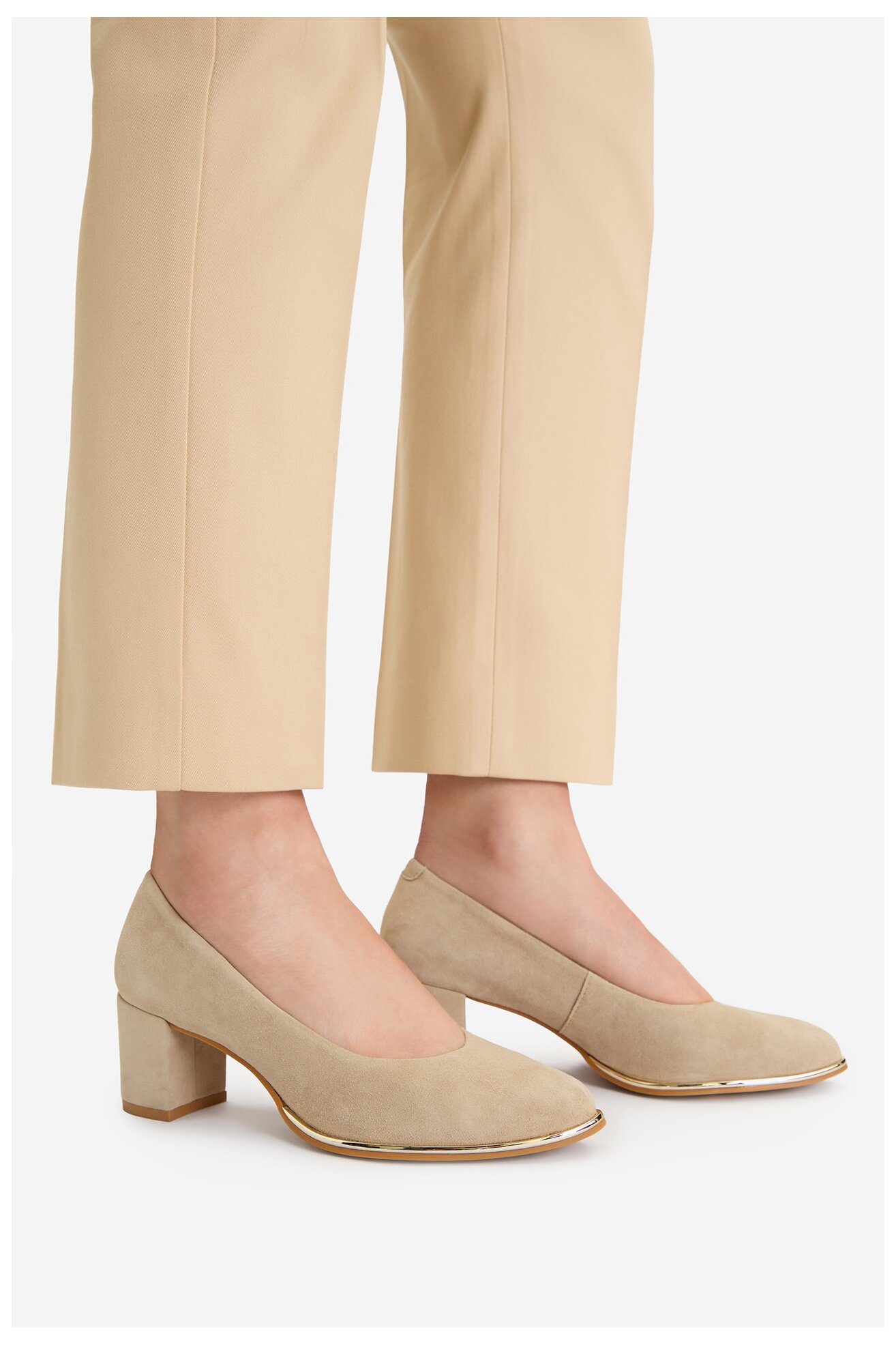 Czółenka Lasocki CEO-WB-VELA-01 Beżowy