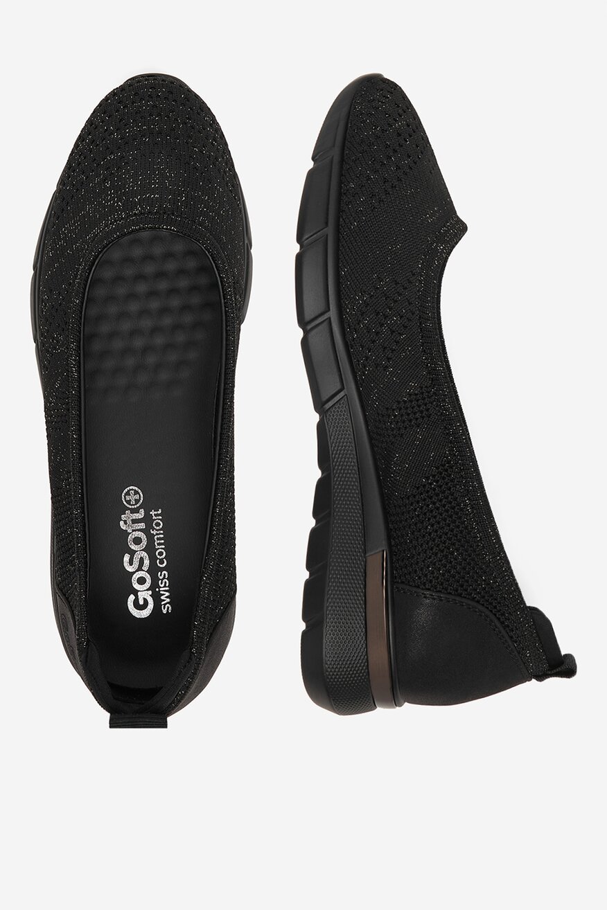 
                Baleriny Go Soft FEKETE - 5906751842829