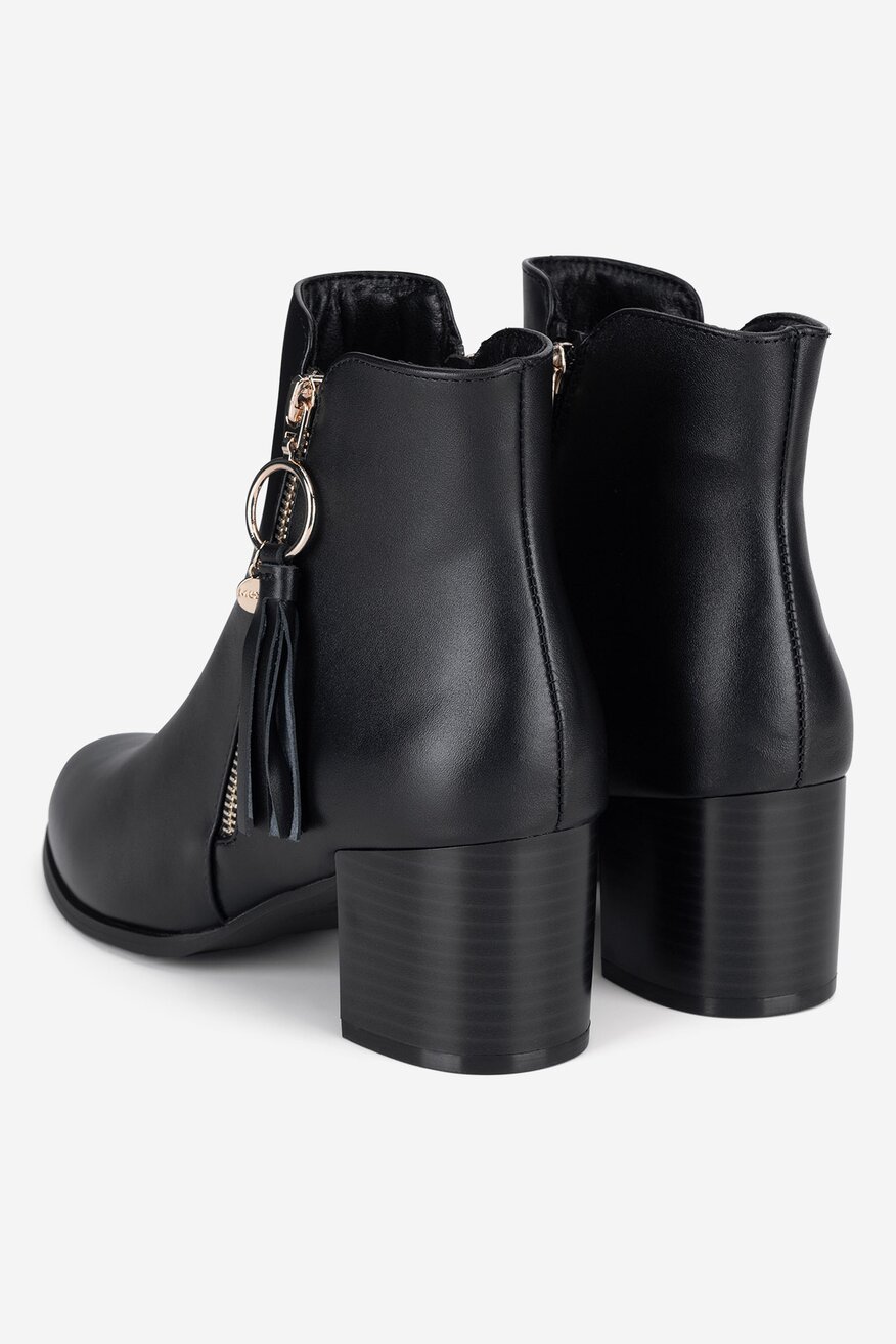 Mexx - Botki skórzane - 5905588888093