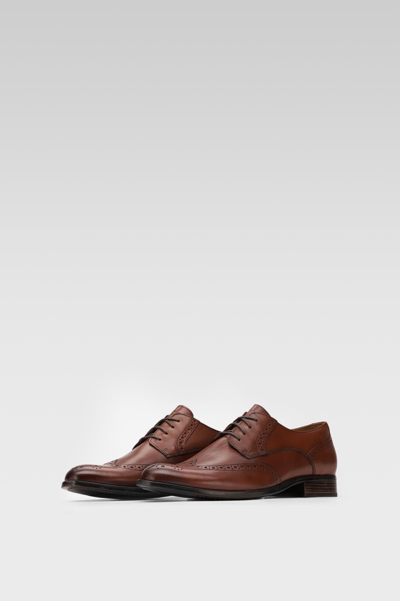 Półbuty Lasocki for men MB-OMAR-30 Brązowy ciemny