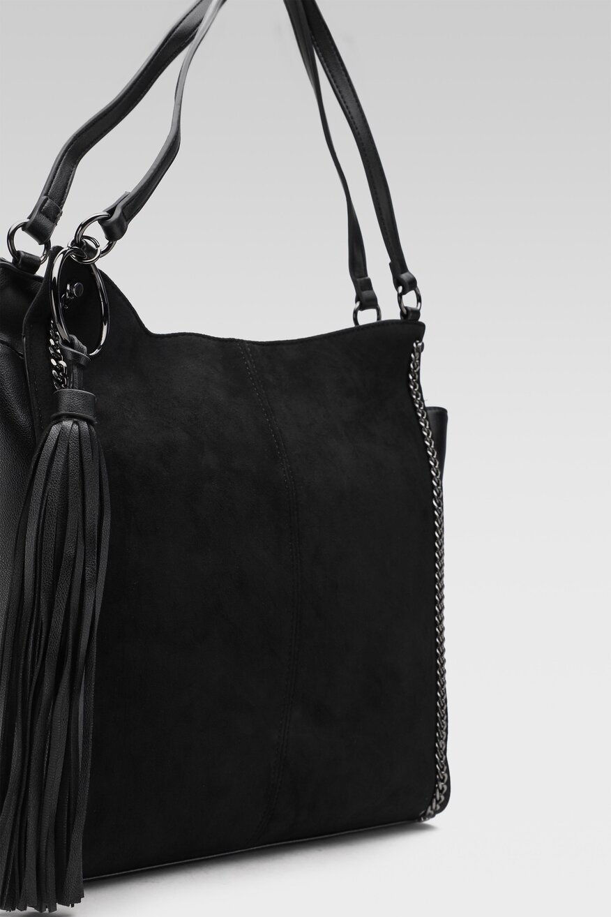 
                Jenny Fairy - Torebka z aplikacją czarna - 5903698807102