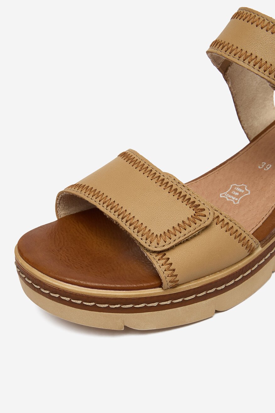 Remonte - Sandały skórzane - 5906751789704