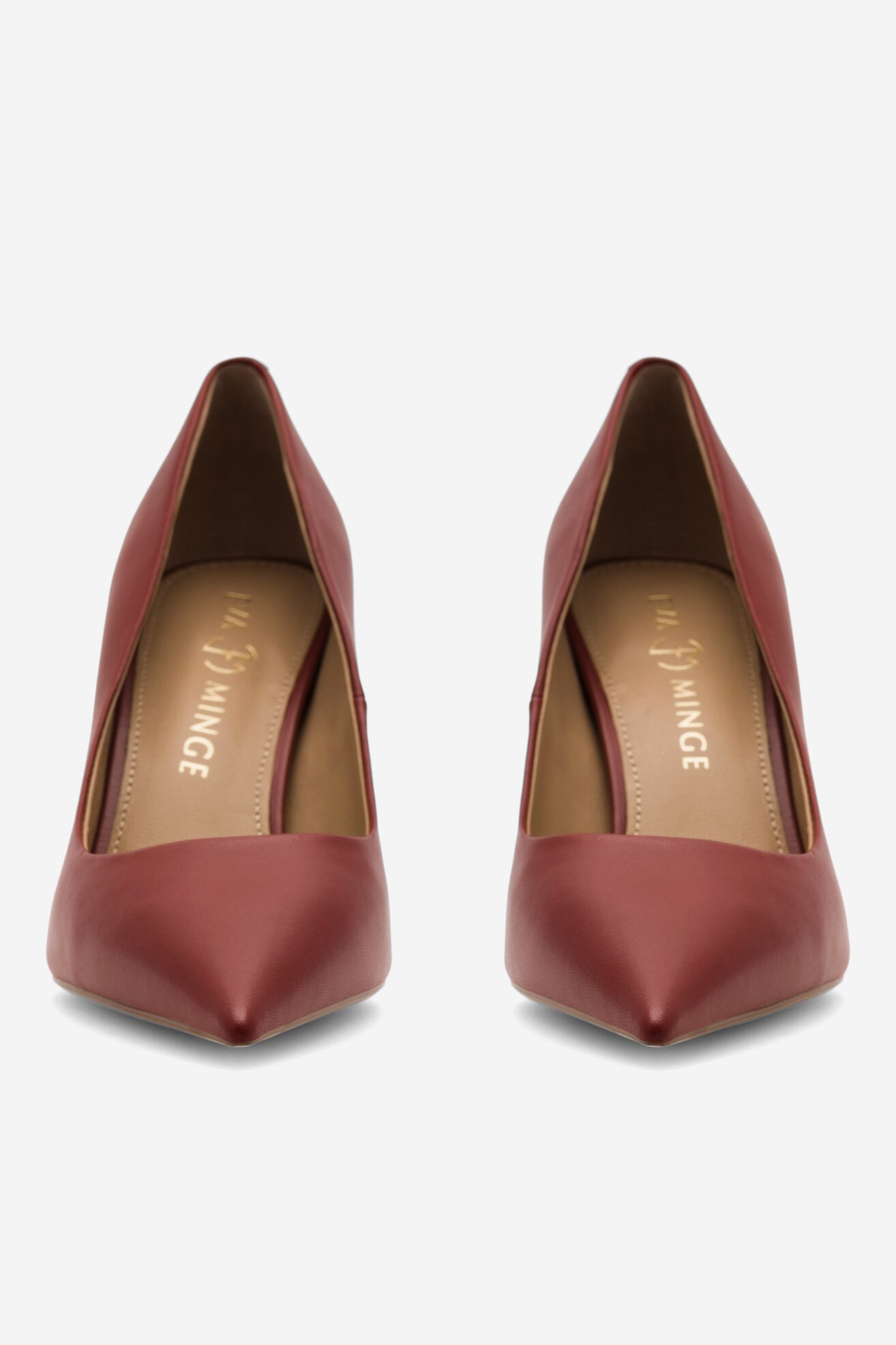 Körömcipő EVA MINGE EVORA-V1278-08-8 SÖTÉTPIROS