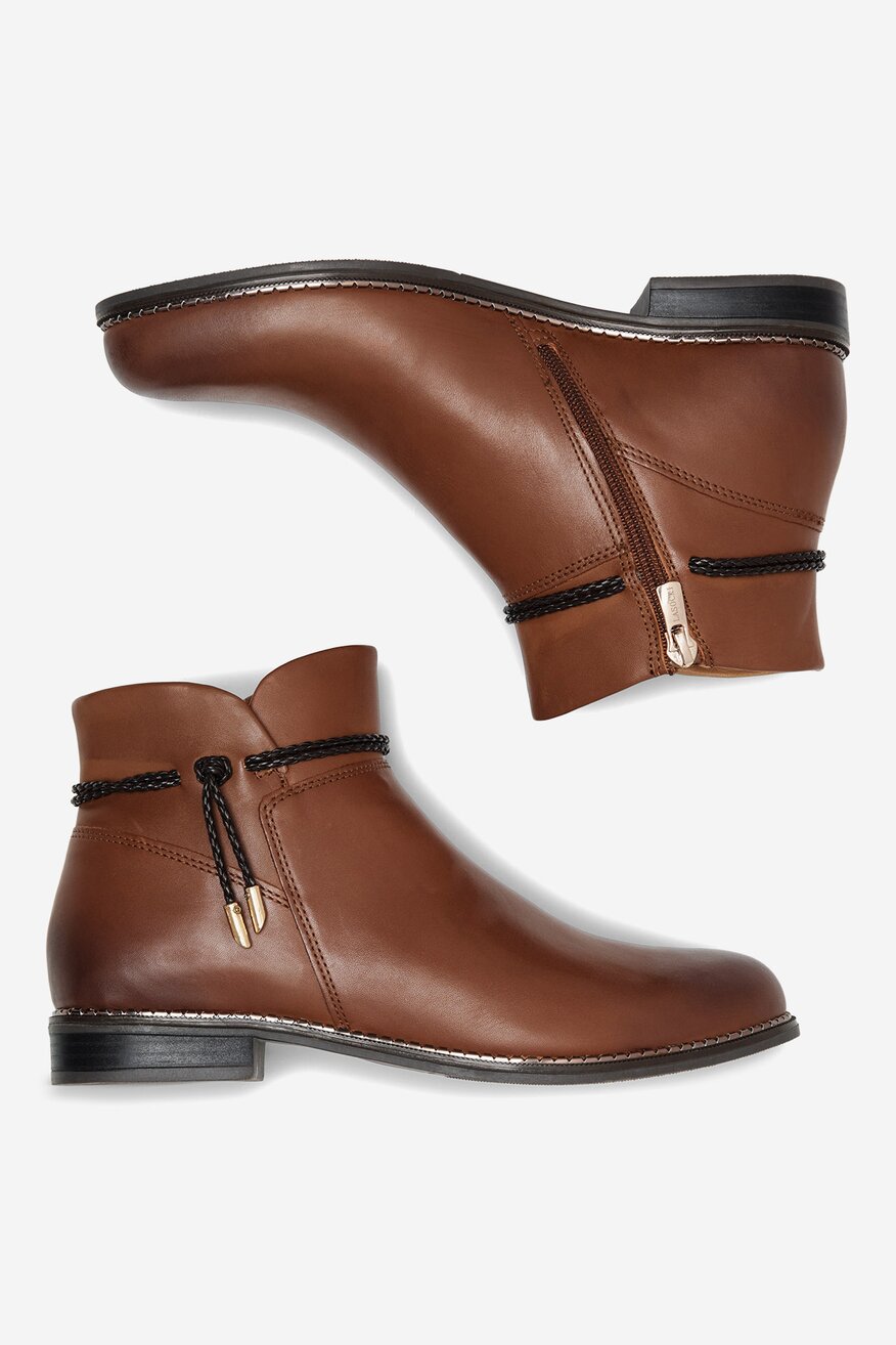 
                Lasocki - Botki skórzane - 5905588169727