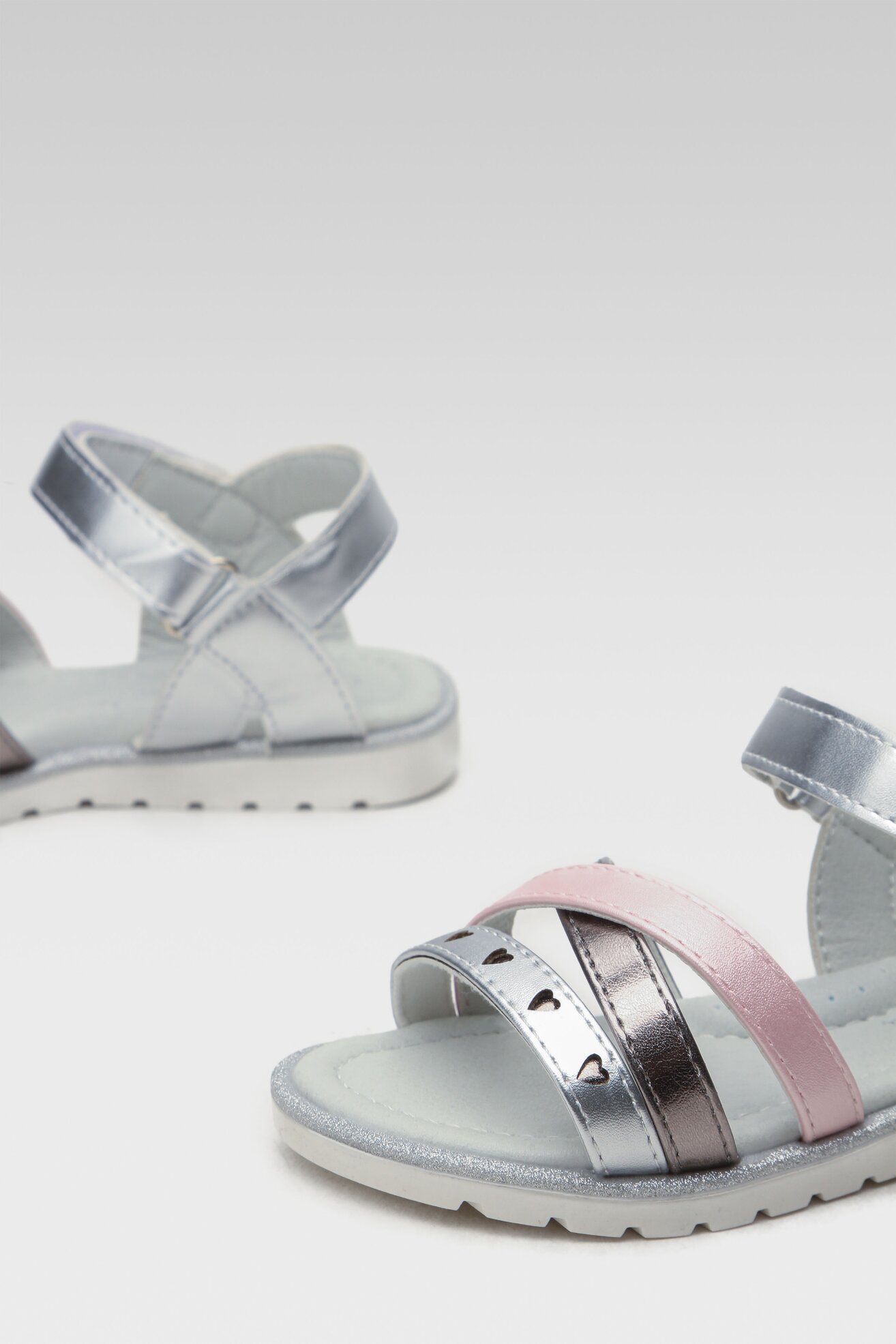 Сандалі Nelli Blu CM2110583SG СРІБНИЙ