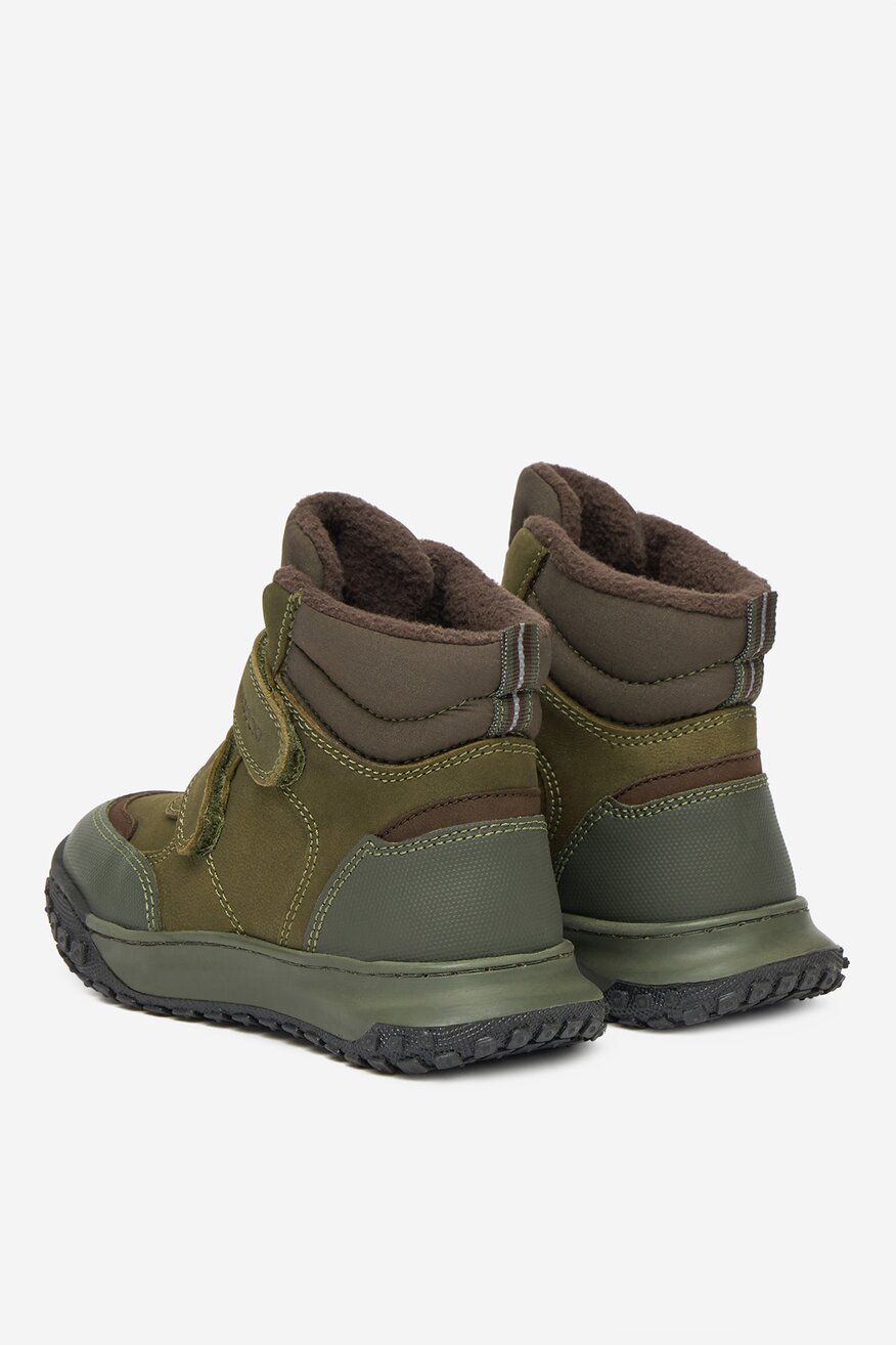 Šněrovací vyšší obuv Lasocki Kids KHAKI - 5906751199640