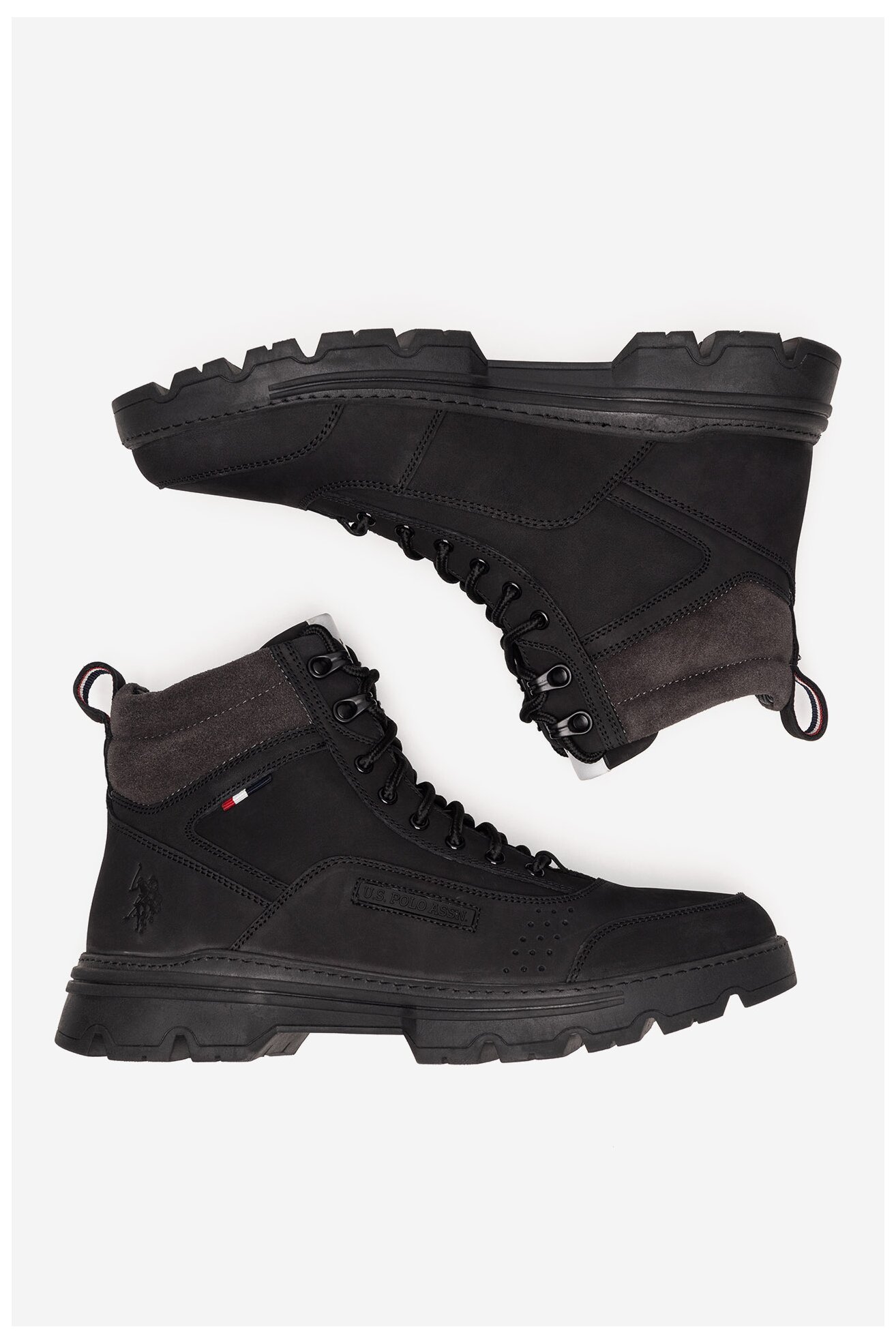 Csizma U.S. POLO ASSN. JAMIE001M/DL1 FEKETE