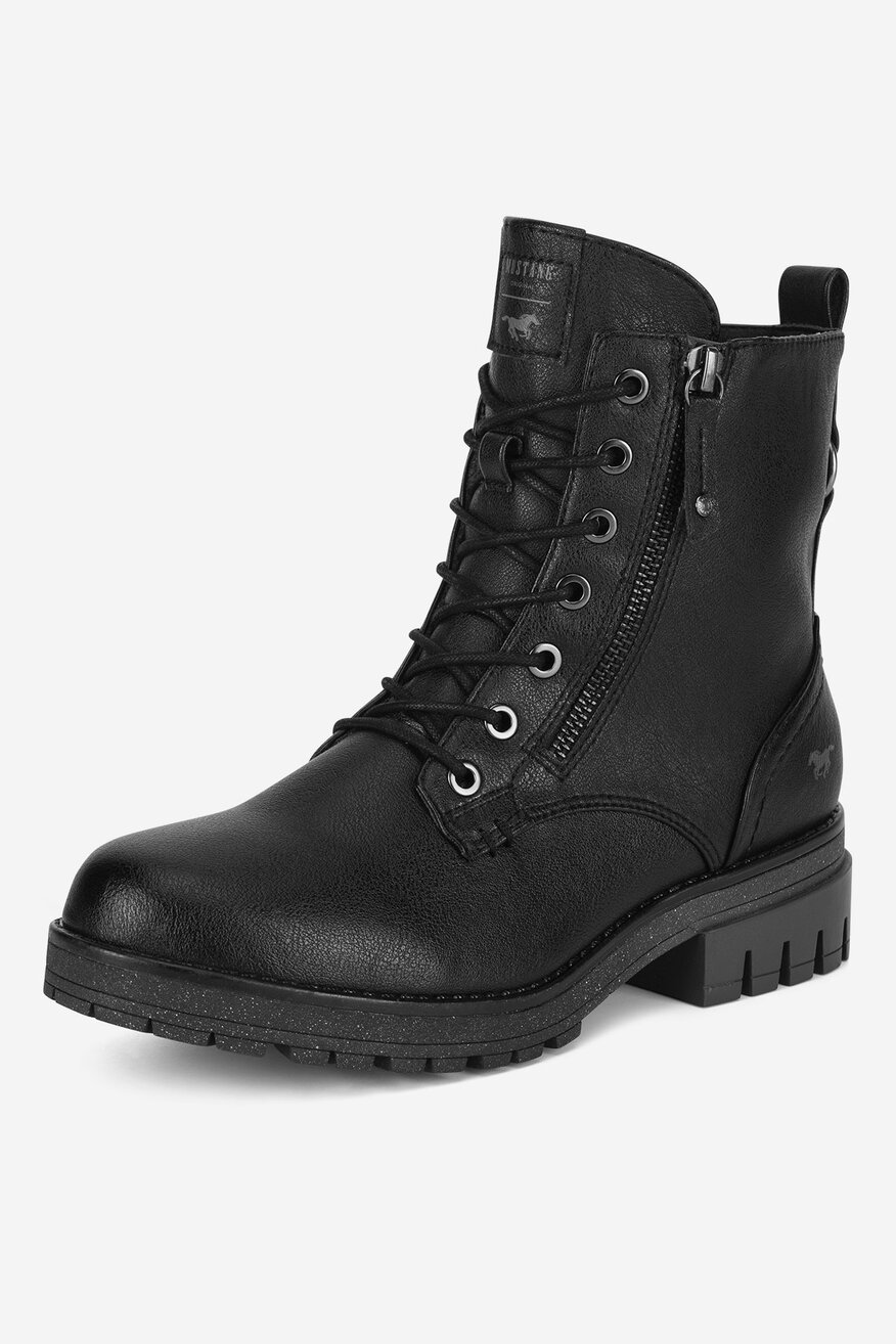 
                Bocanci Mustang NEGRU - 5905588870272