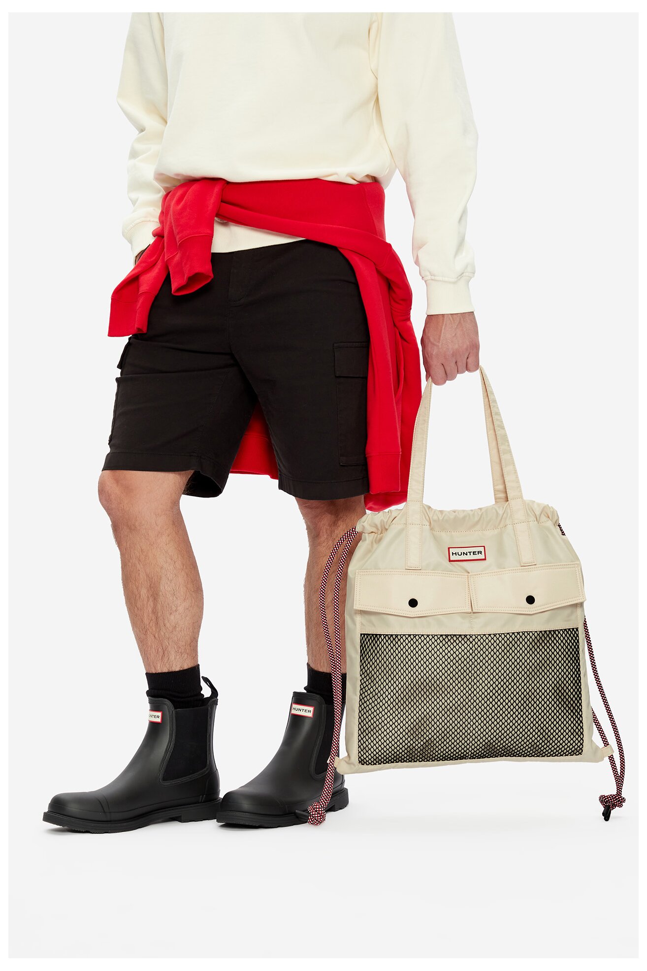 Geantă pentru bărbați HUNTER HTR-B-005-07 BEJ