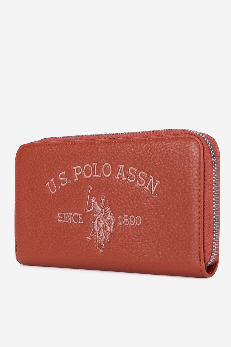 
                Дамски портфейл U.S. POLO ASSN. МЕДЕНОЧЕРВЕН - 5905588990635