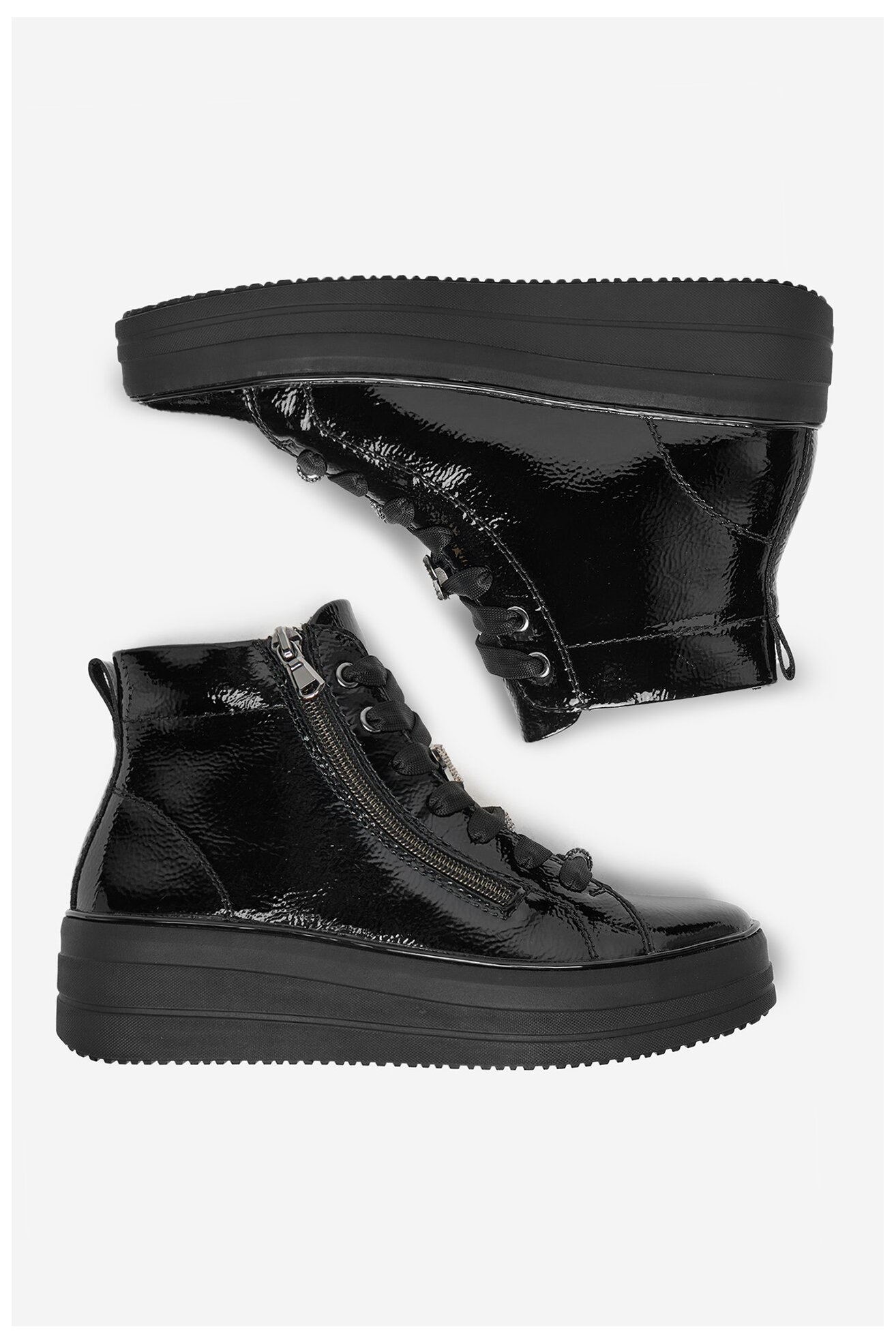 Csizma Remonte D1C72-00 FEKETE