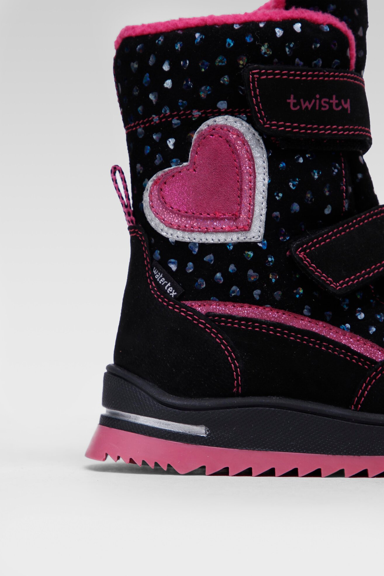 Kozaki Twisty CI12-TEDDY-03 Czarny