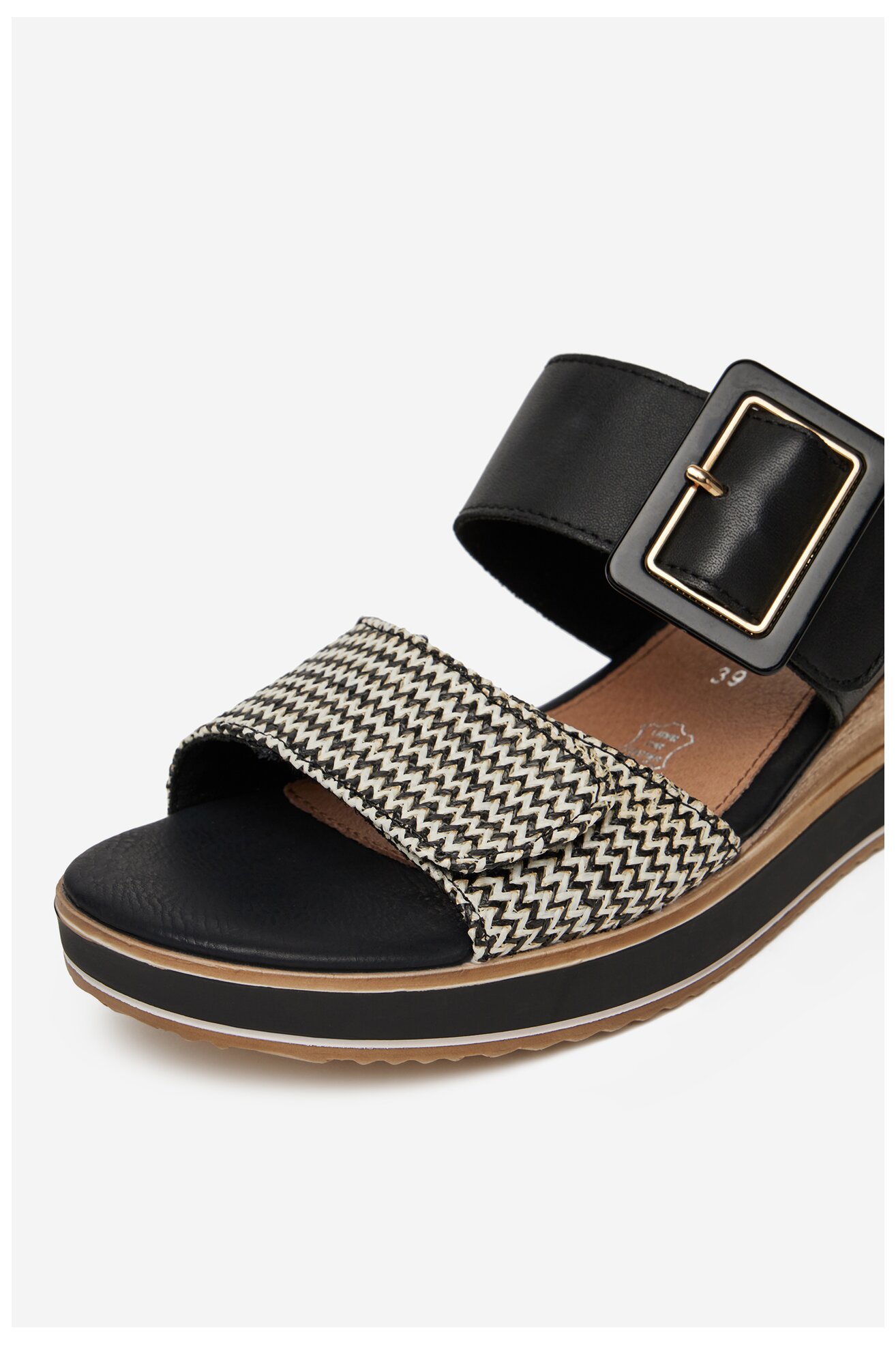 Klapki Remonte CEO-D6463-03 Czarny