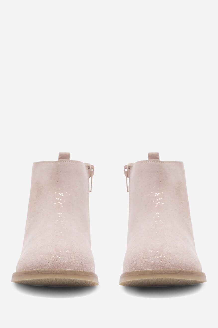 Lasocki Kids - Botki skórzane ocieplane - 5905588147244