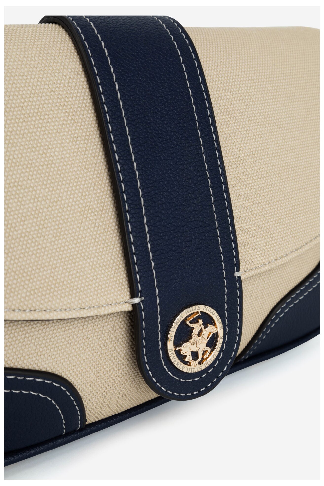 Kézitáska Beverly Hills Polo Club BHPC-C-011-07 SÖTÉTKÉK