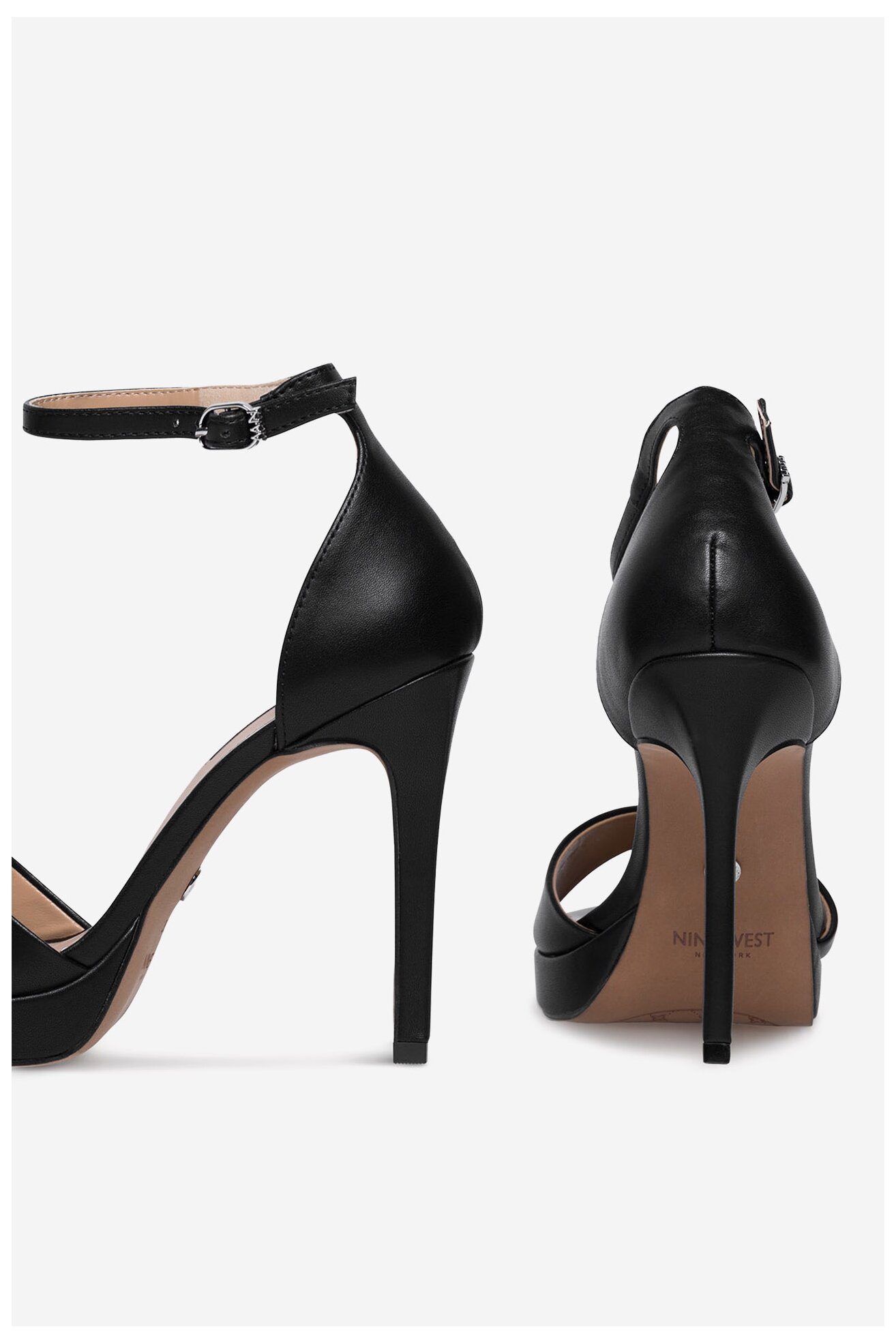 Sandały NINE WEST WFA2733-2 Czarny