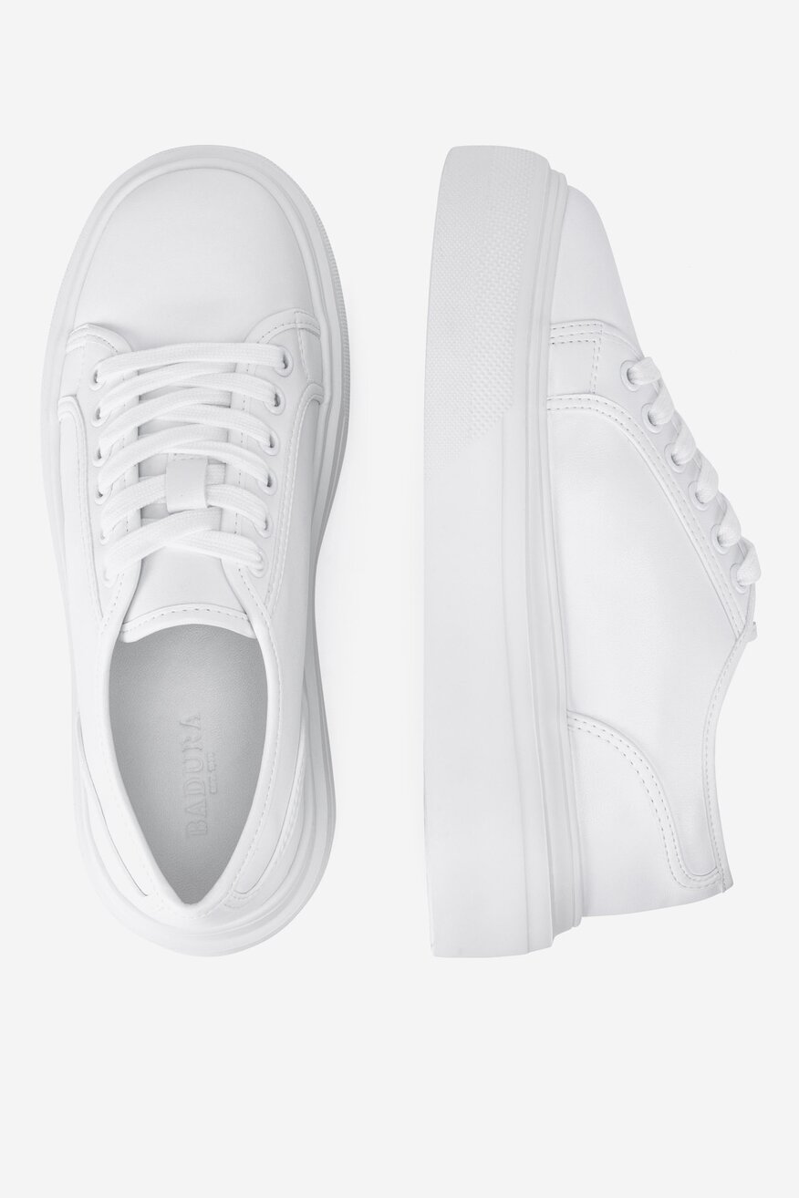 Badura - Sneakersy skórzane - 5903698096032