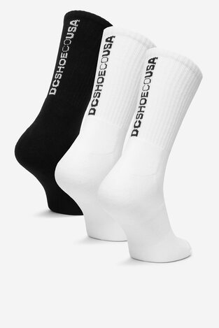 Шкарпетка DC Shoes CEO_BR_DC_2050_W_AW25 (3 PACK) БІЛИЙ