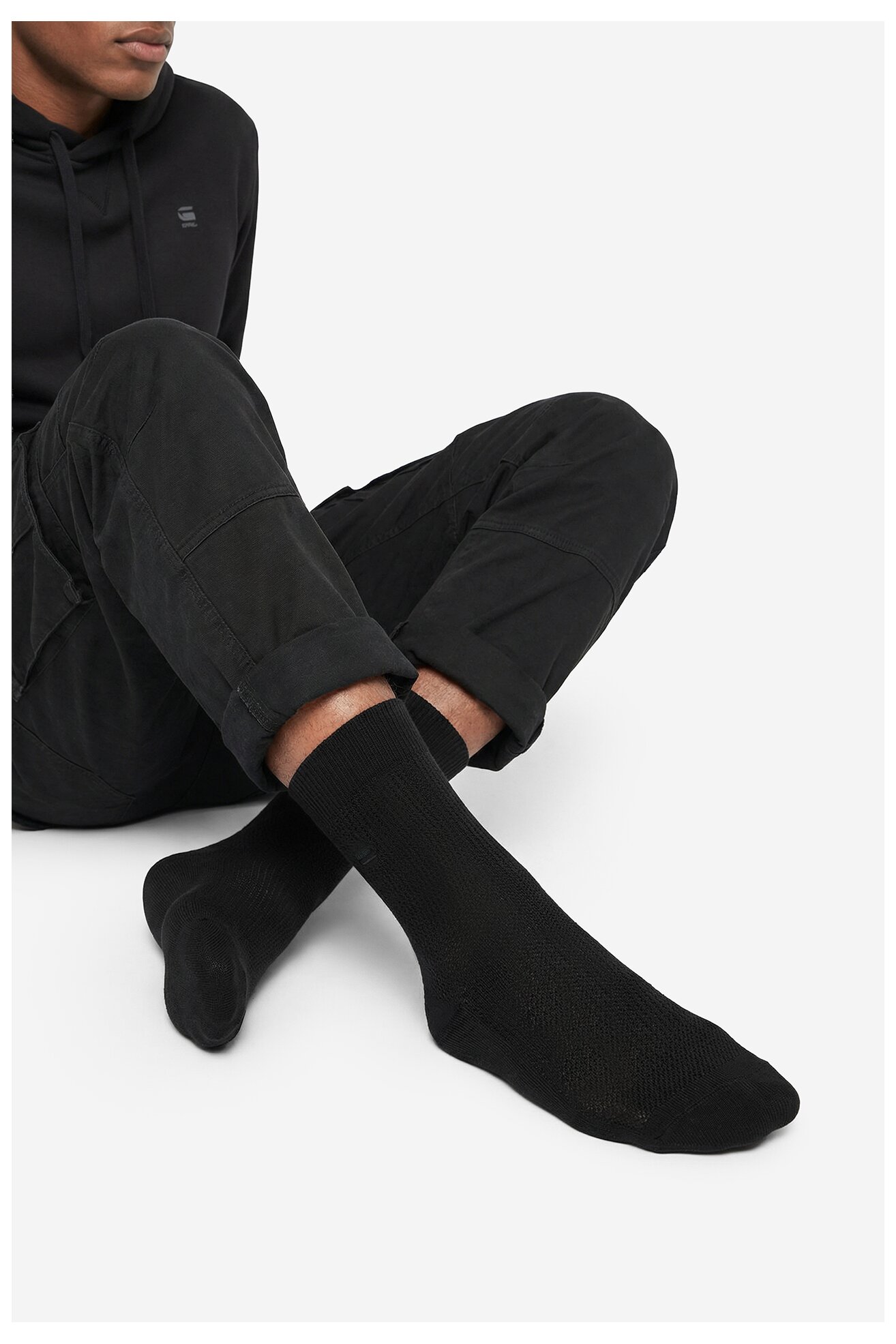 Skarpetki G-STAR RAW CEO_LA_G-STAR_11968_W_AW25 (3-PACK) Czarny