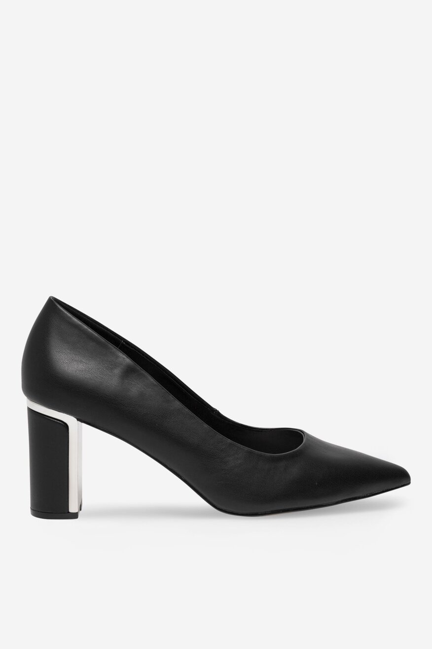 NINE WEST - Czółenka na słupku - 5905588472933