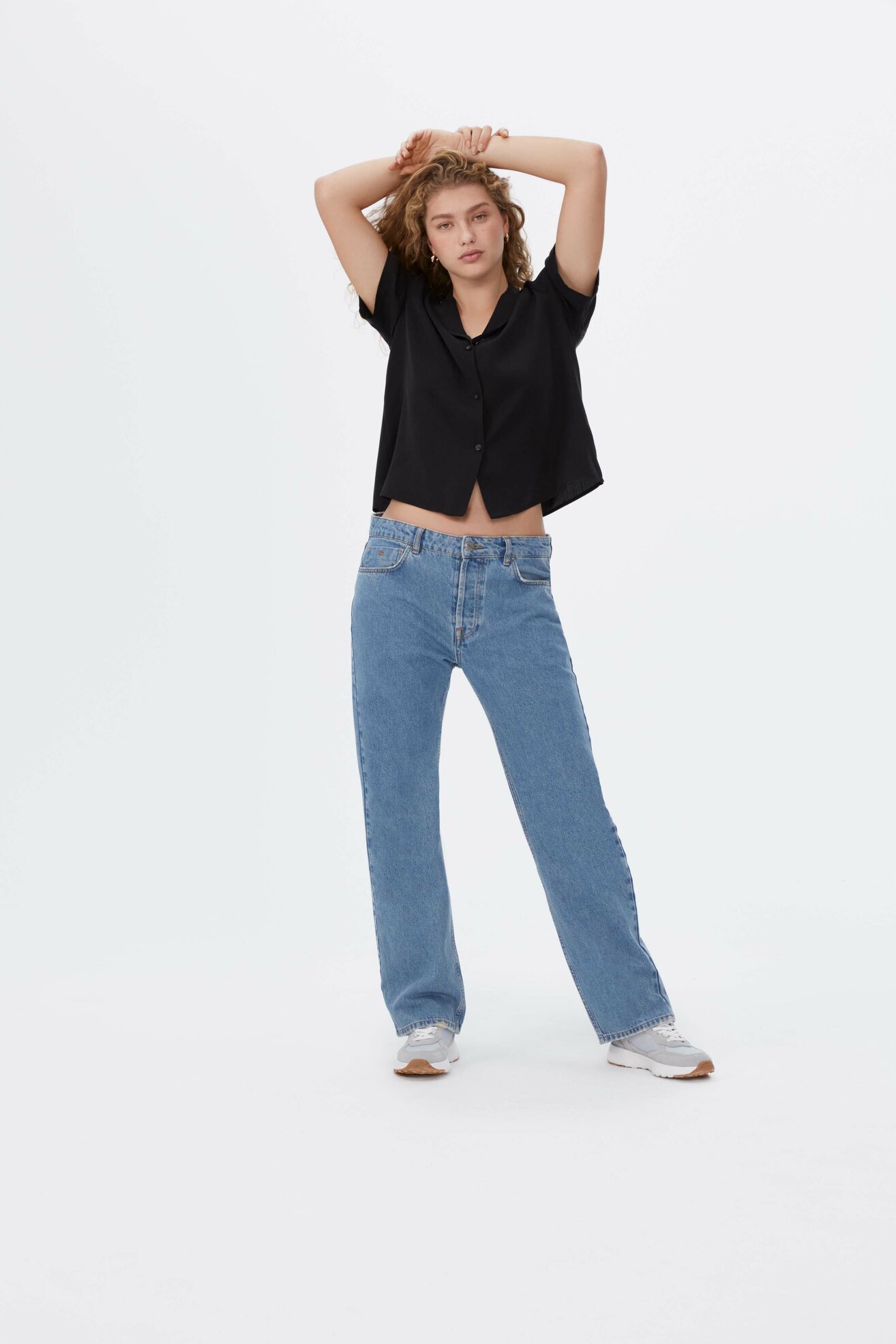 Spodnie jeansowe Americanos AM22SJU001 Niebieski