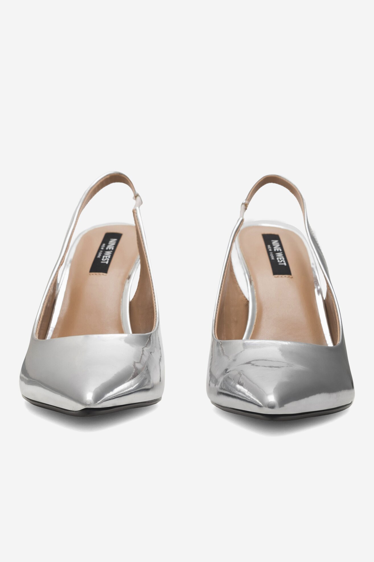 Czółenka NINE WEST AYANA ZL22045-1CC Srebrny