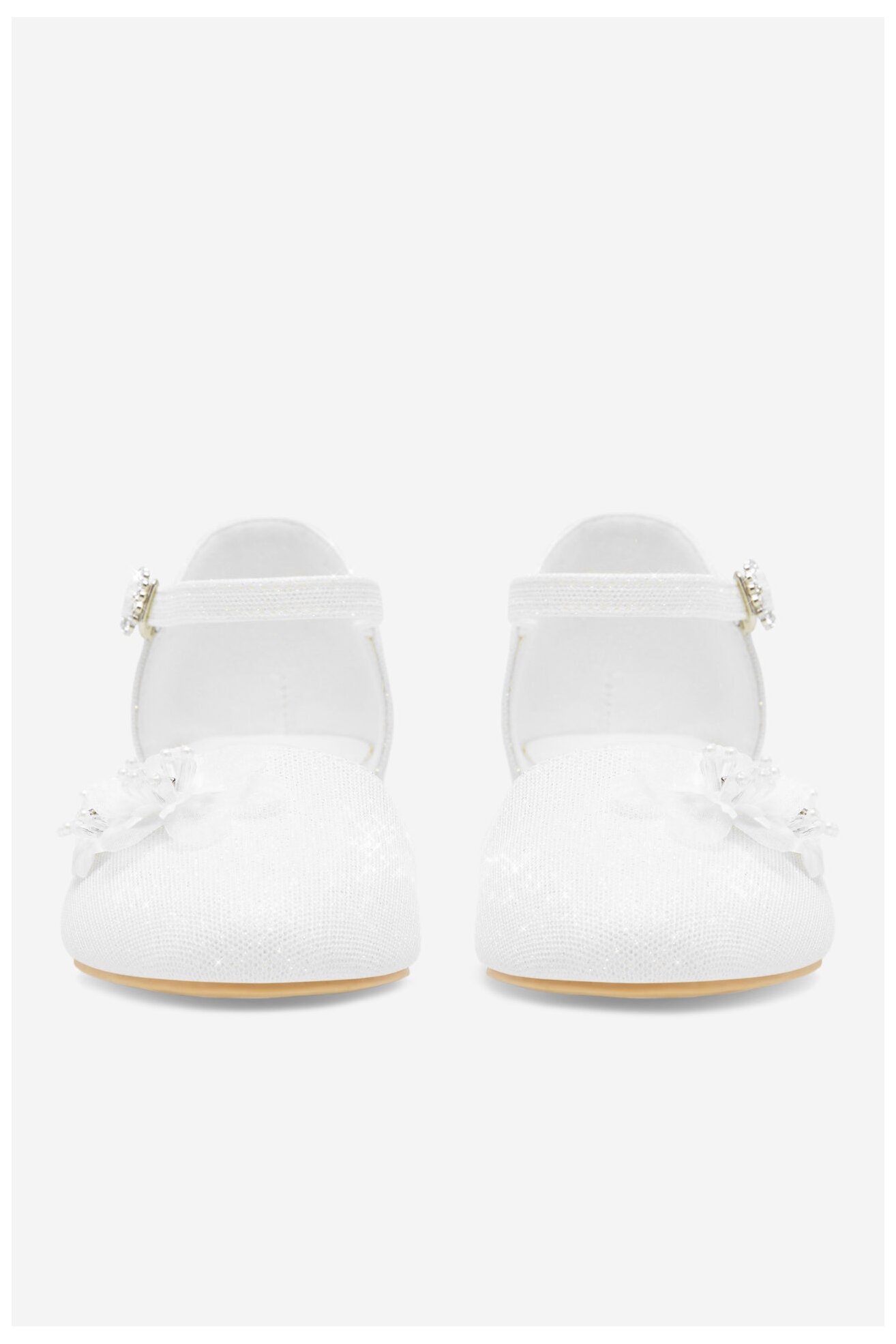 Baleriny Nelli Blu CM230522-7 FEHÉR