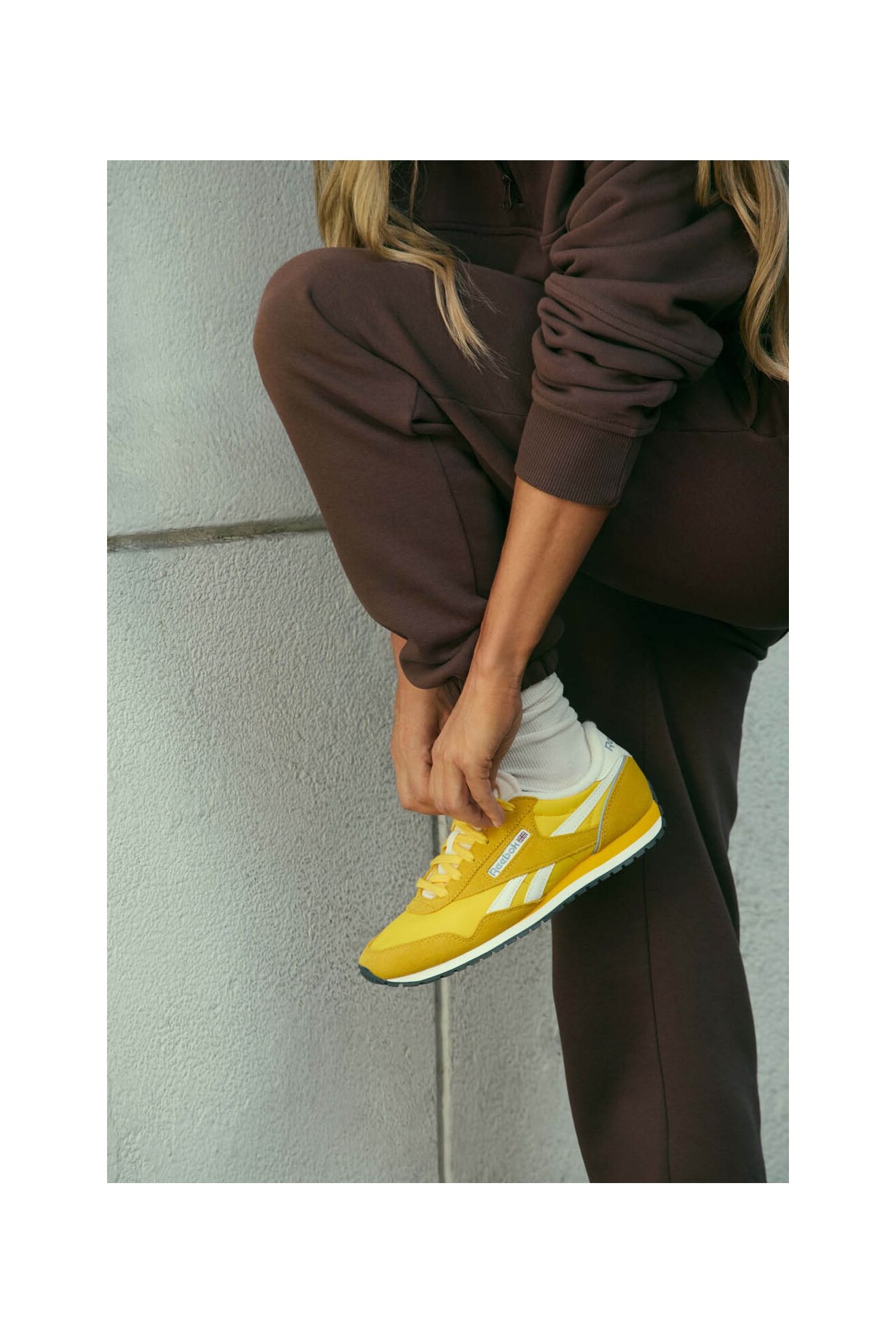 Sportovní obuv Reebok CLASSIC AZ 100208832 ŽLUTÁ