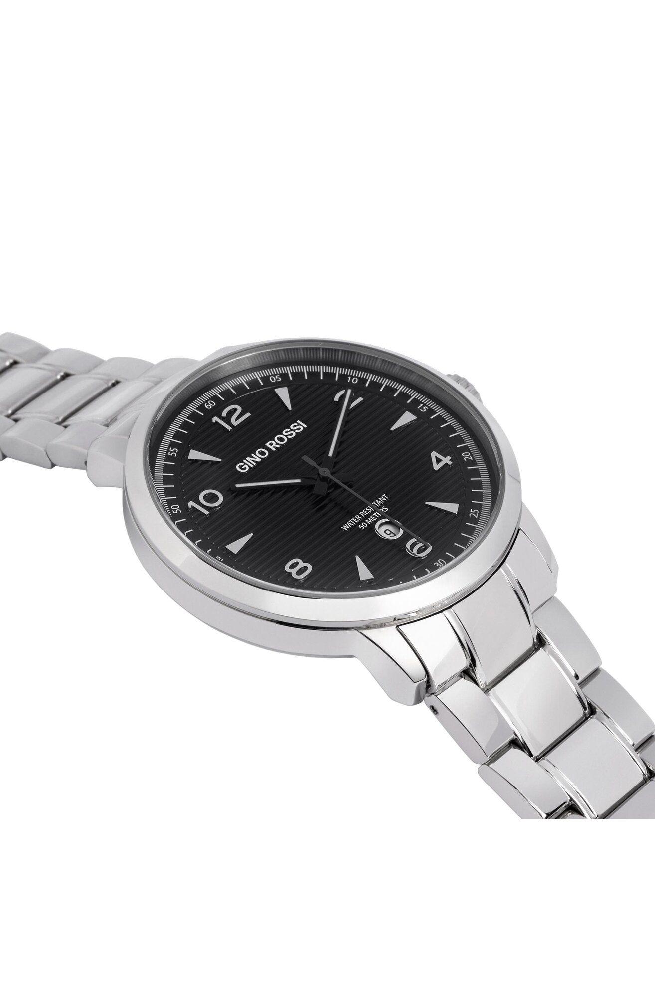 Zegarek Gino Rossi GR MEN WATCH 02032421 Srebrny