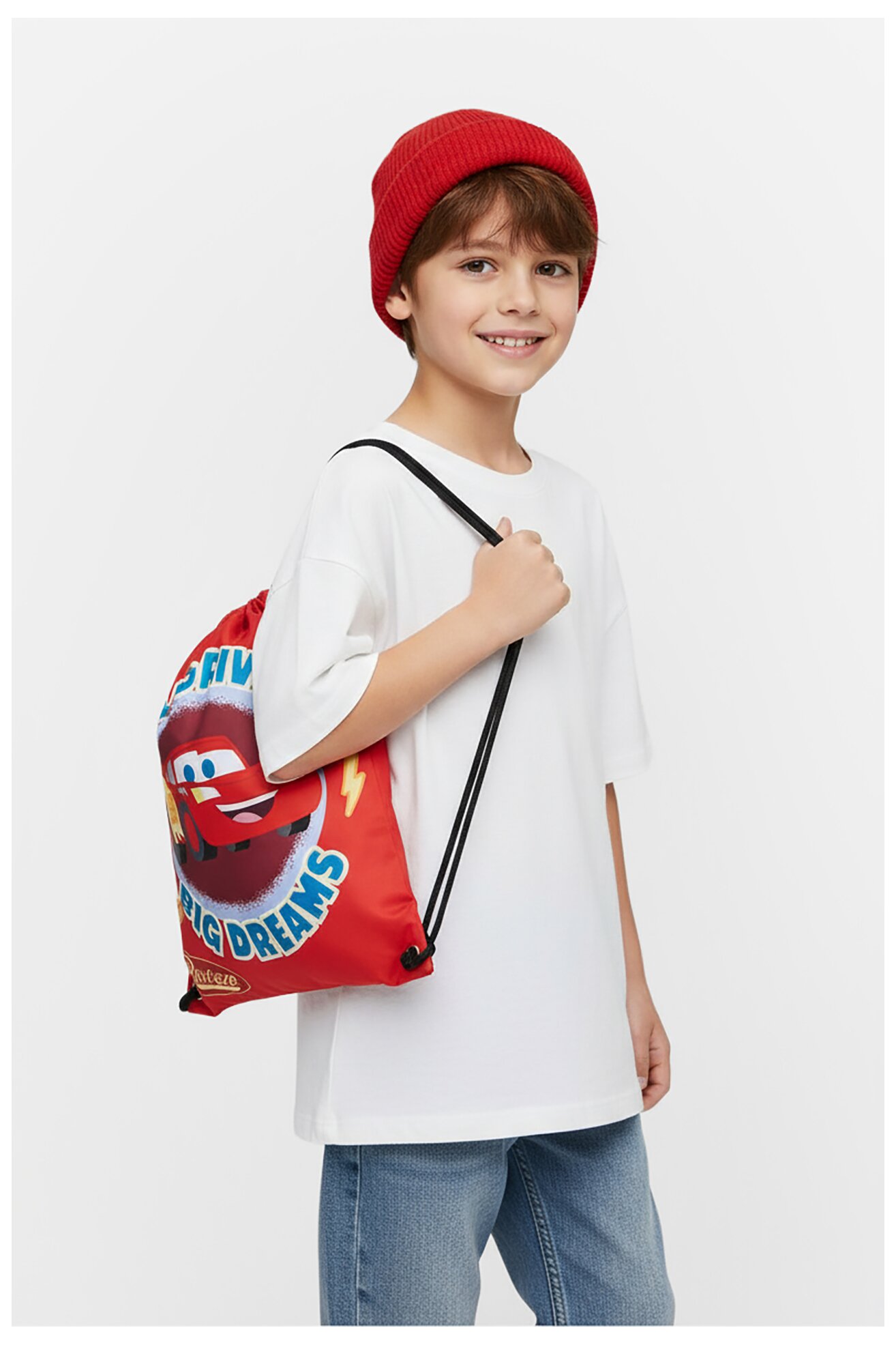 Worek na obuwie Cars CEO-ACCCS-313DPC Czerwony