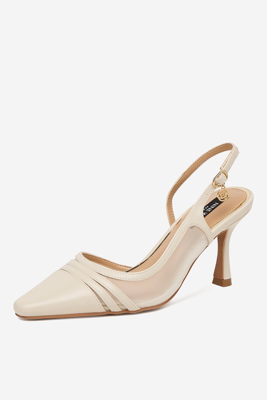 
                Елегантни обувки NINE WEST КРЕМАВ - 5906751948385