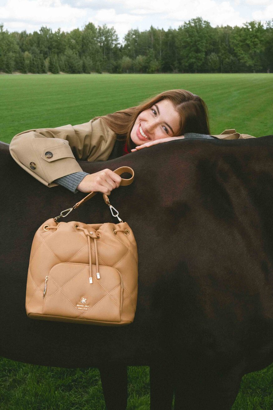 Beverly Hills Polo Club - Średnia torebka worek - 5906751287880