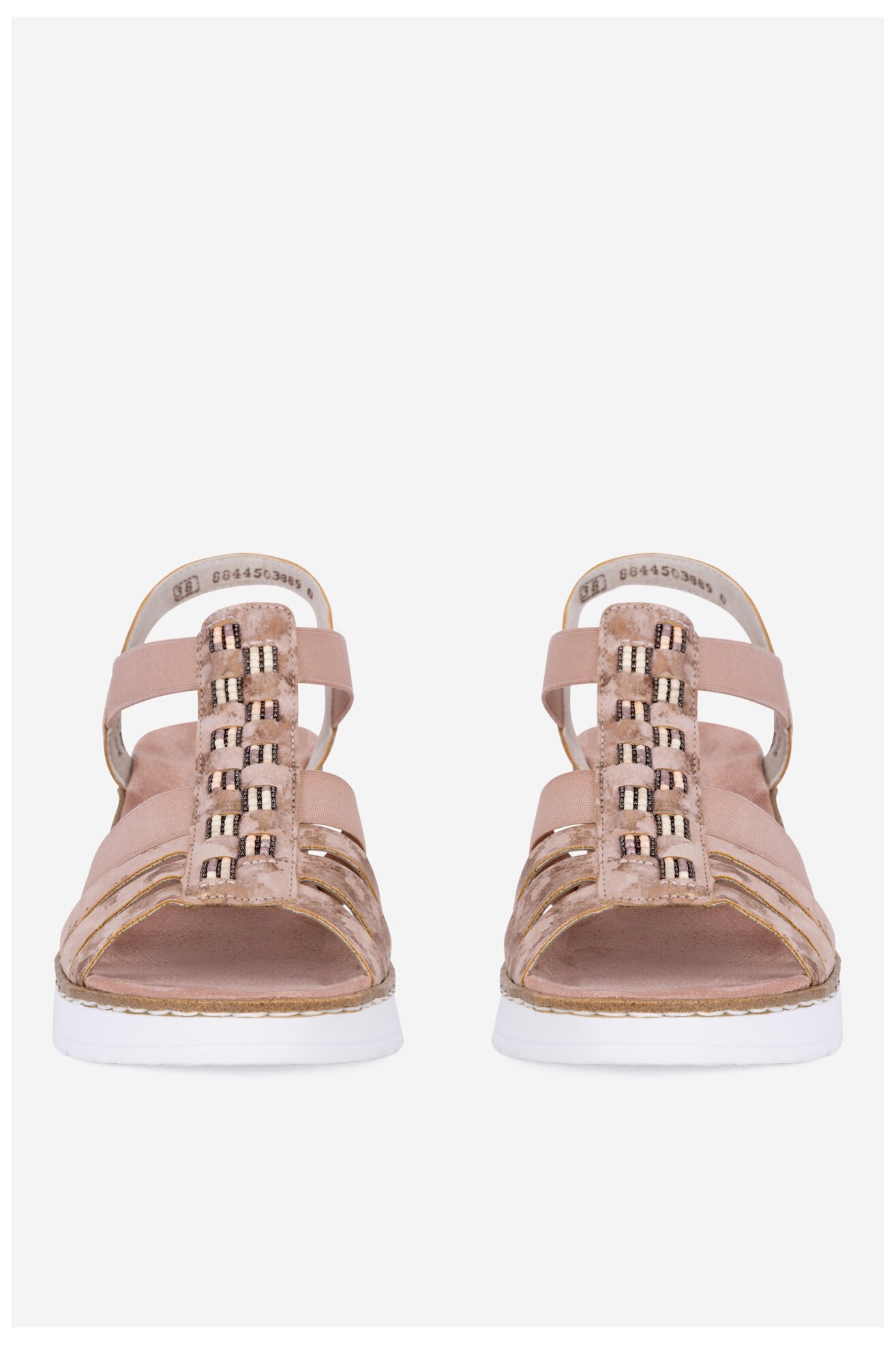 Sandały Rieker V3822-31 Różowy