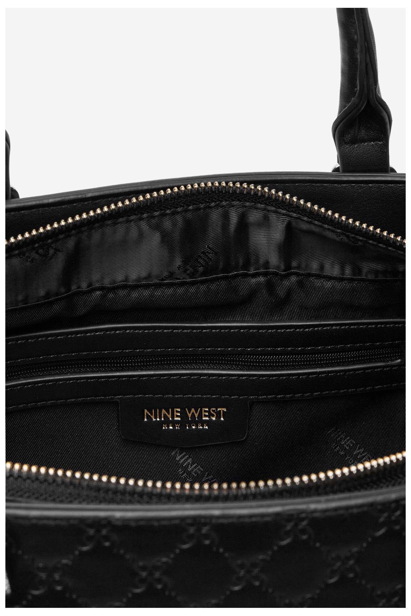 Kézitáska NINE WEST CEO-LUNA-II-H242045 FEKETE