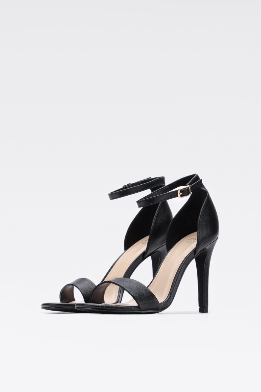 
                Jenny Fairy - Sandały na obcasie czarne - 5903698253992