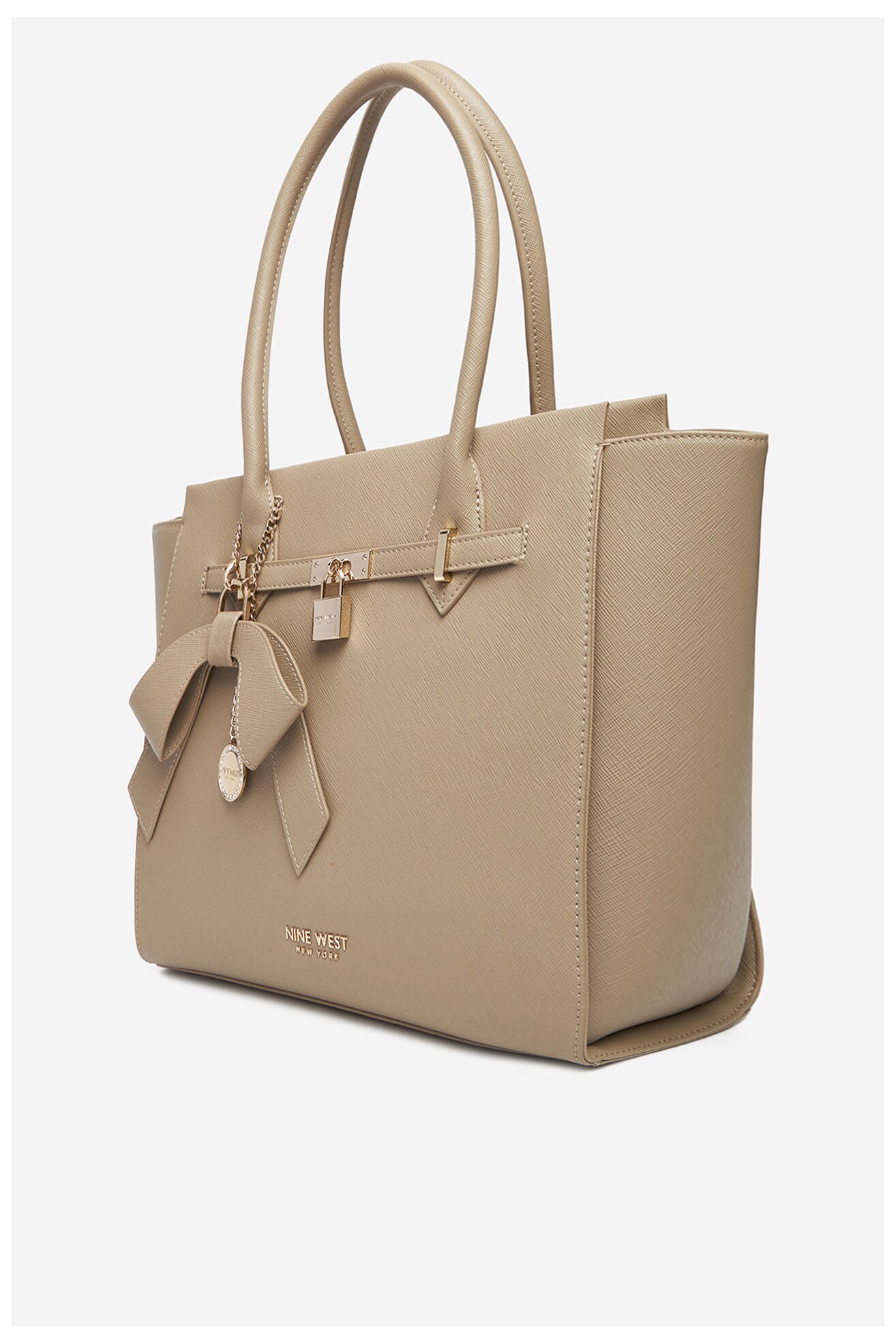 Kézitáska NINE WEST CEO-CHELSEA-CHARM-III-LX10186 BÉZS