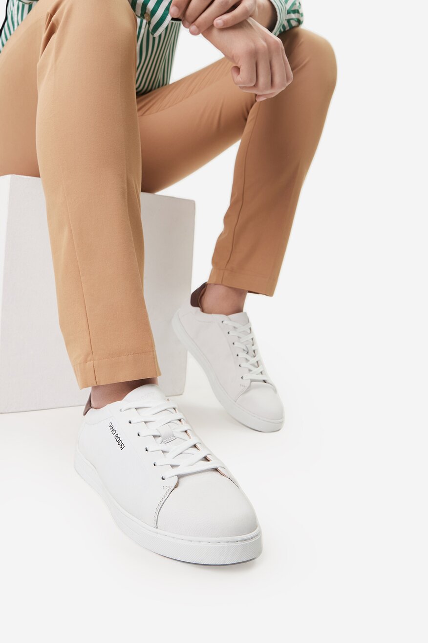 
                Gino Rossi - Sneakersy skórzane - 5906751964750