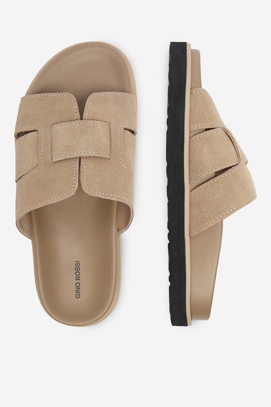 
                Шльопанець Gino Rossi БЕЖЕВИЙ - 5906751926994