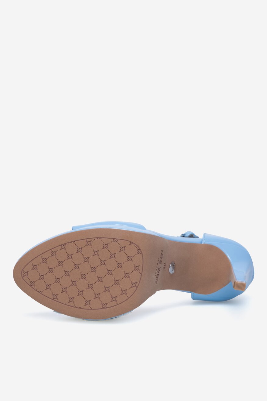Sandály NINE WEST SVĚTLE MODRÁ - 5905588592334