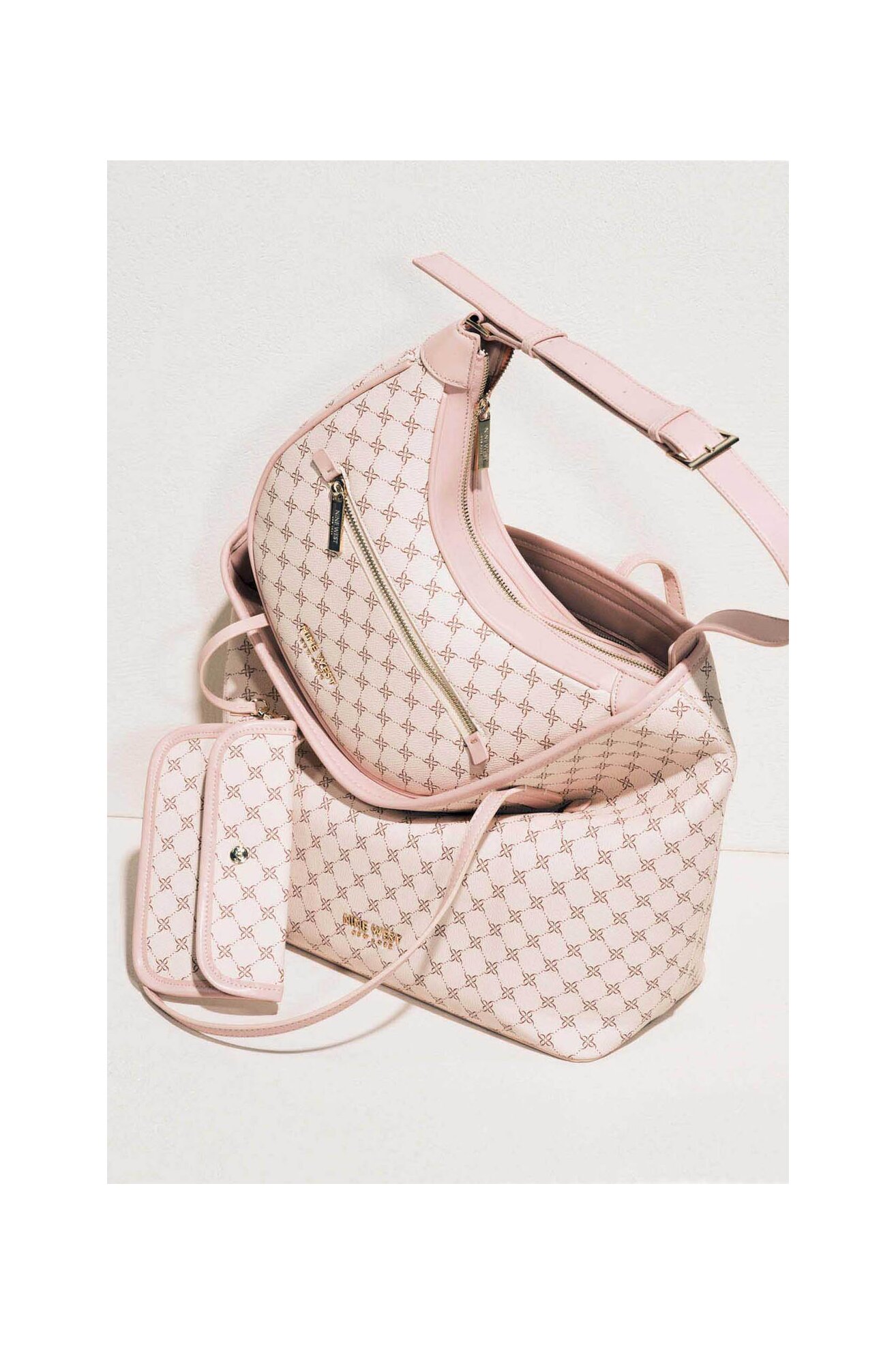 Torebka NINE WEST JH6389-NW Różowy