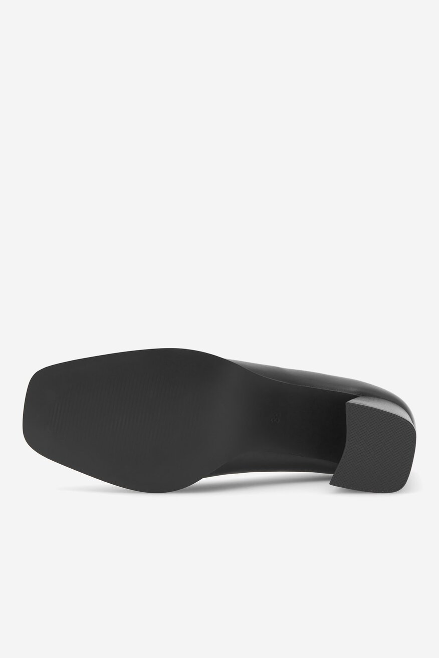 Sergio Bardi - Czółenka skórzane na słupku - 5905588325260