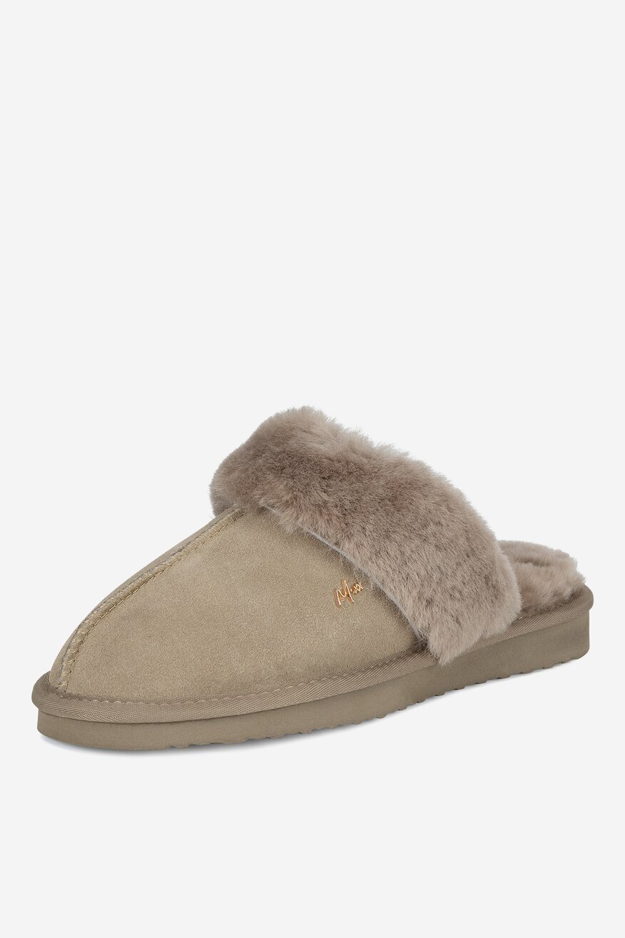 
                Mexx - Kapcie zamszowe ocieplane - 5905588924005