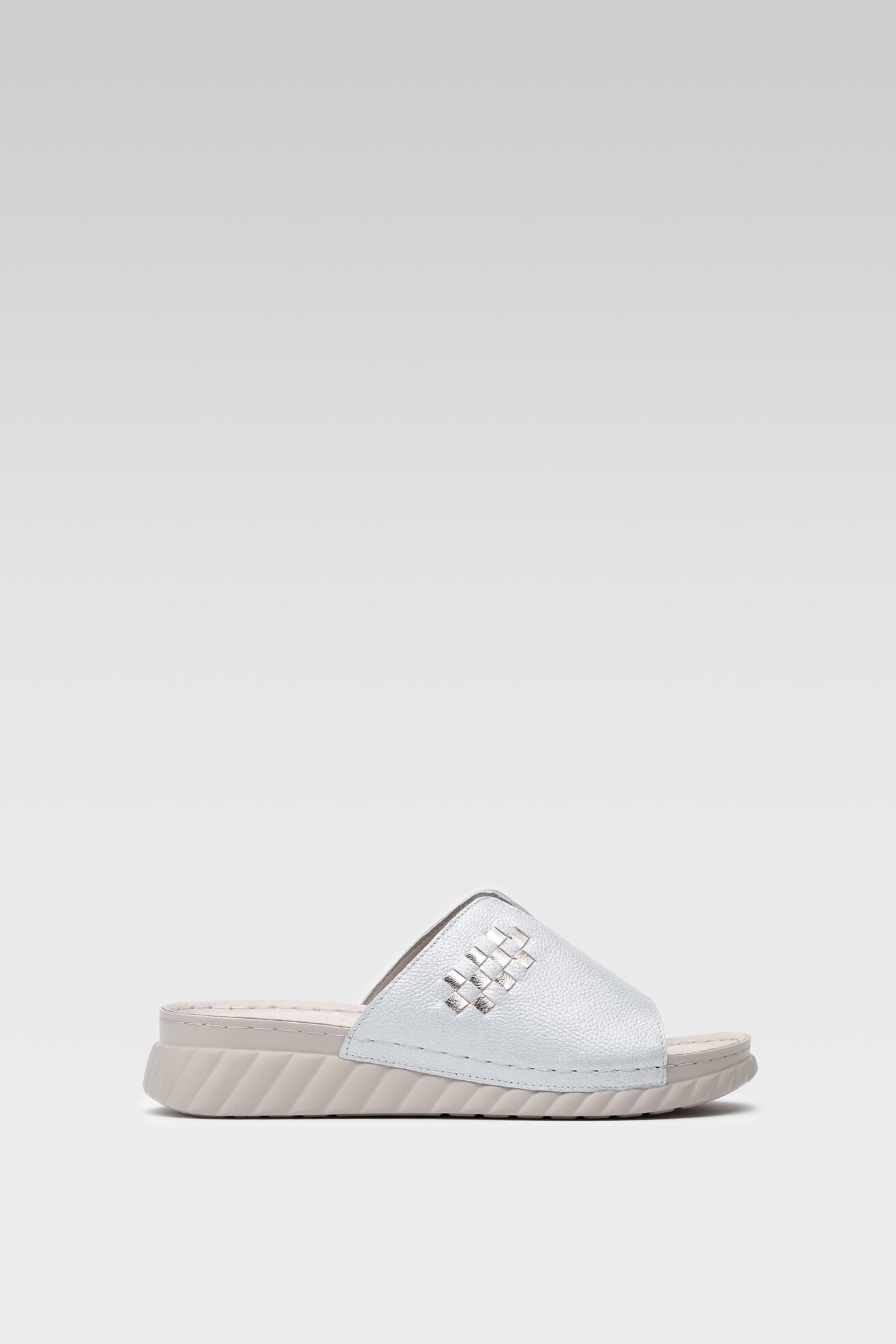 Шльопанець Go Soft EST-2299-02 СРІБНИЙ