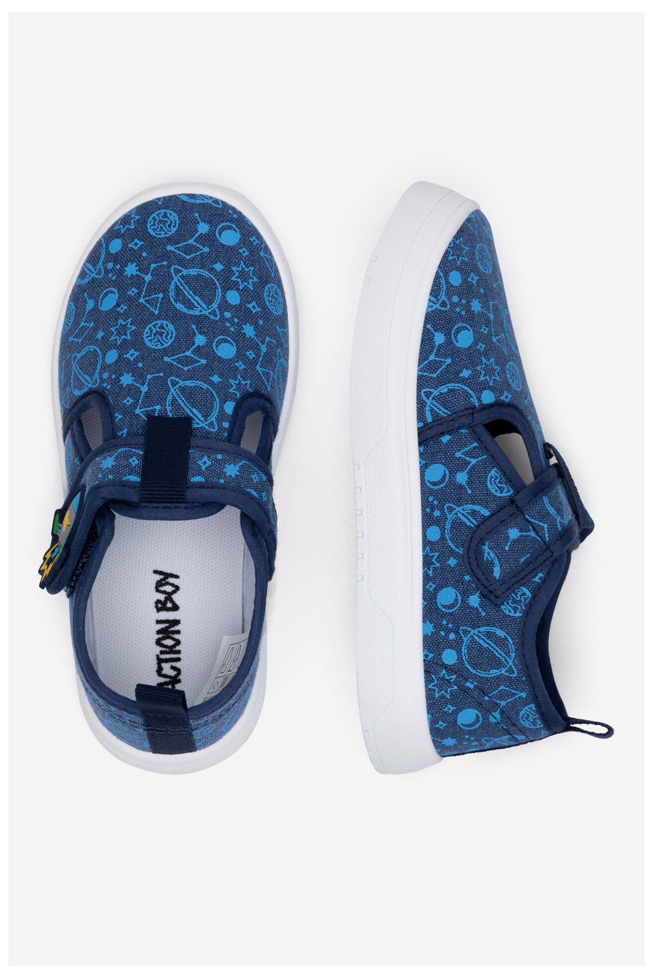 Kapcie Action Boy CF3009-1 Granatowy