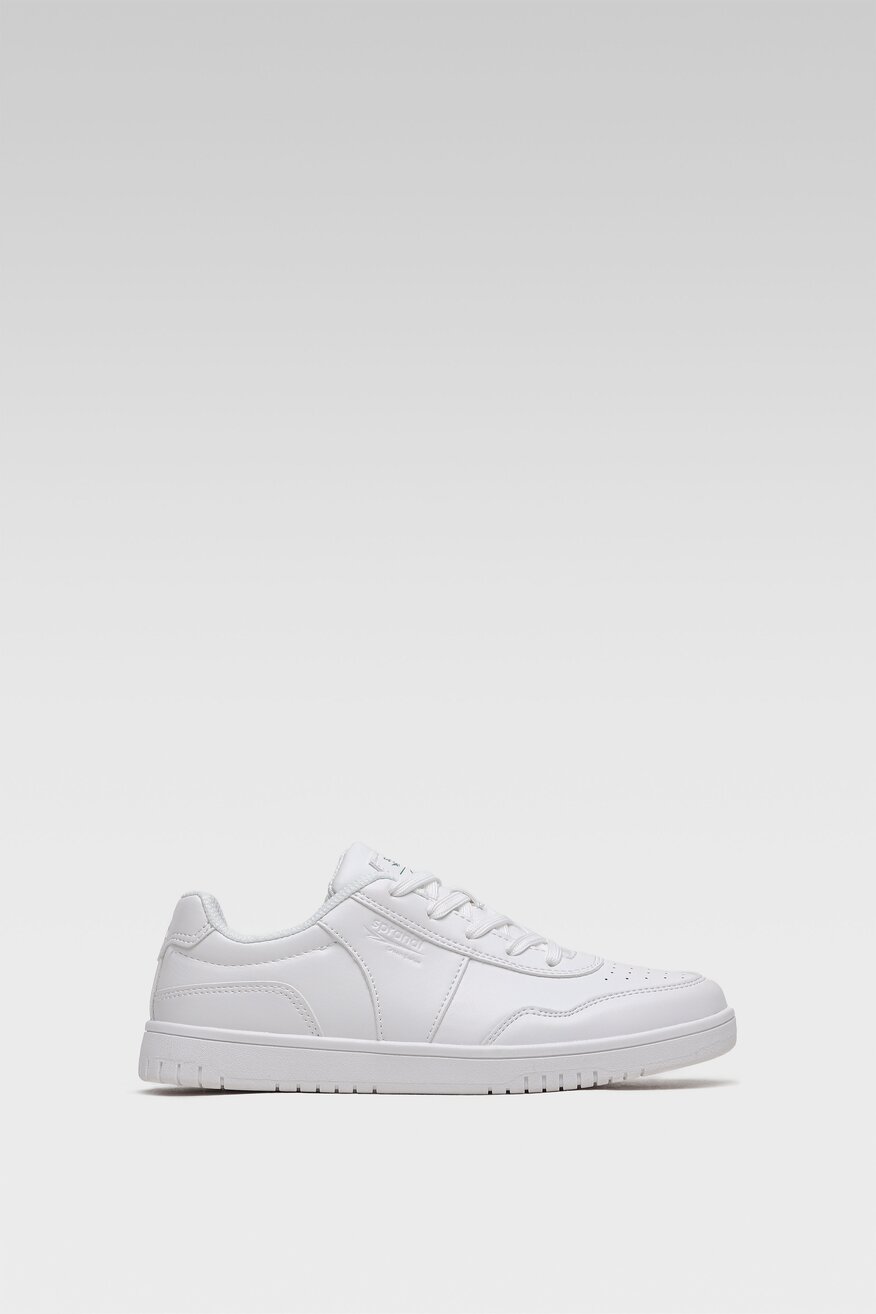 Sprandi - Obuwie sportowe pastelowe białe - 5904248438043