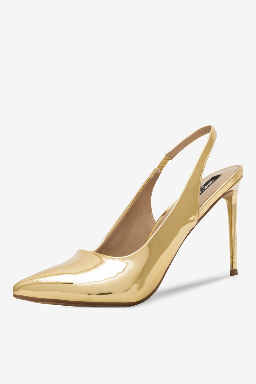 Lodičky NINE WEST ZLATÁ - 5905588149217