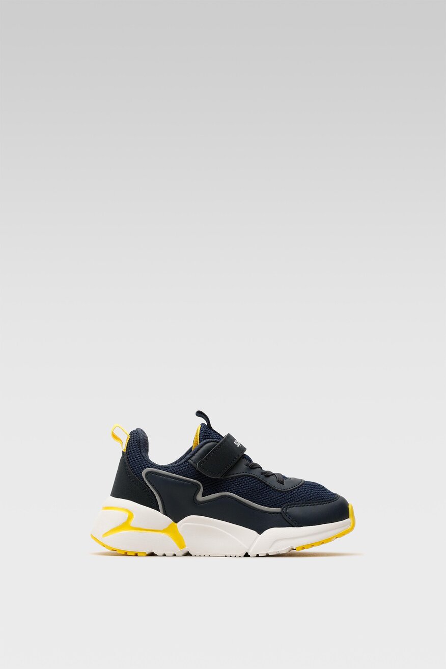 Sprandi - Obuwie sportowe granatowe na rzep - 5903698853468