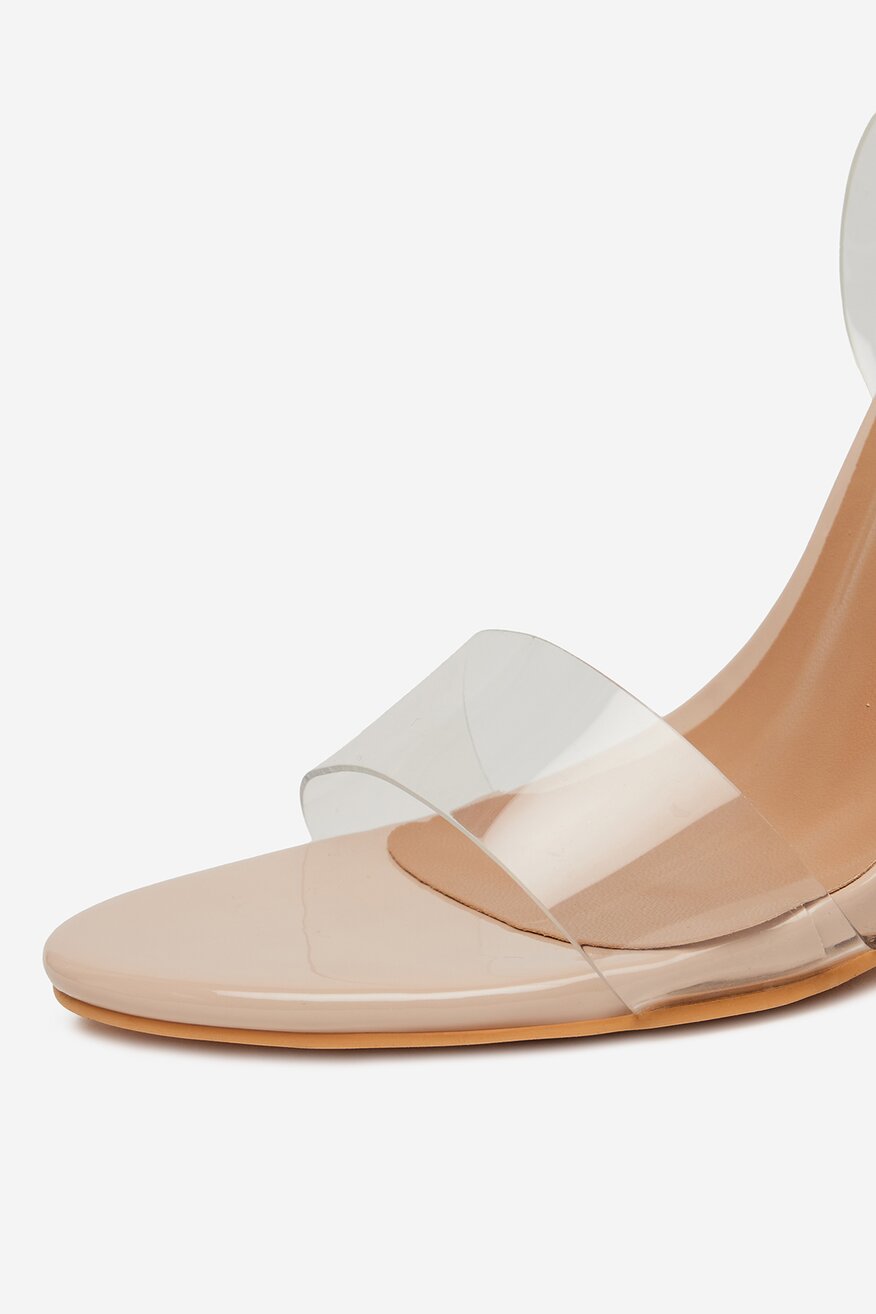 
                DeeZee - Sandały na słupku - 5906751065495