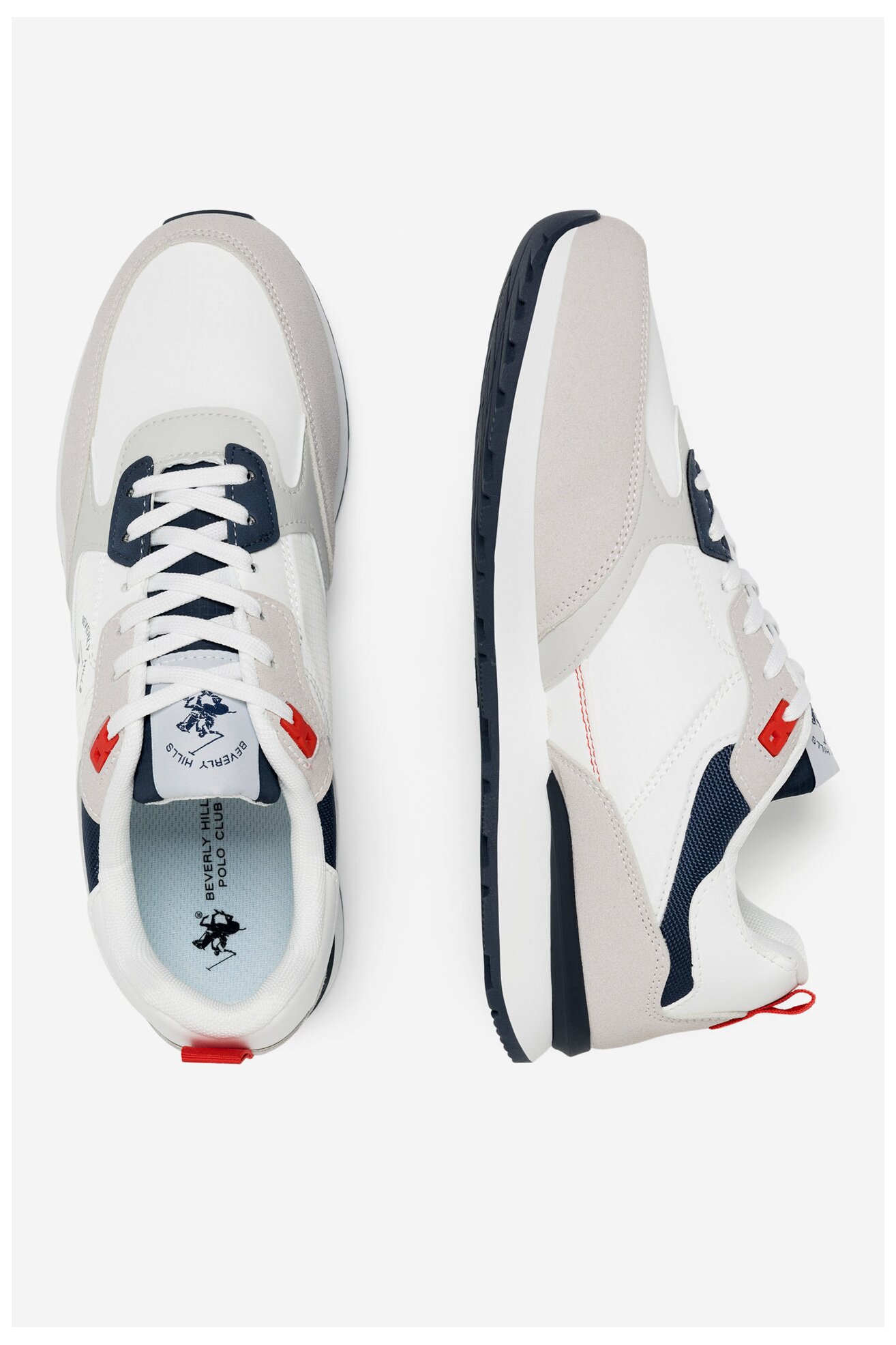 Sneakerși Beverly Hills Polo Club MYL-DIEGO-I11 GRI DESCHIS