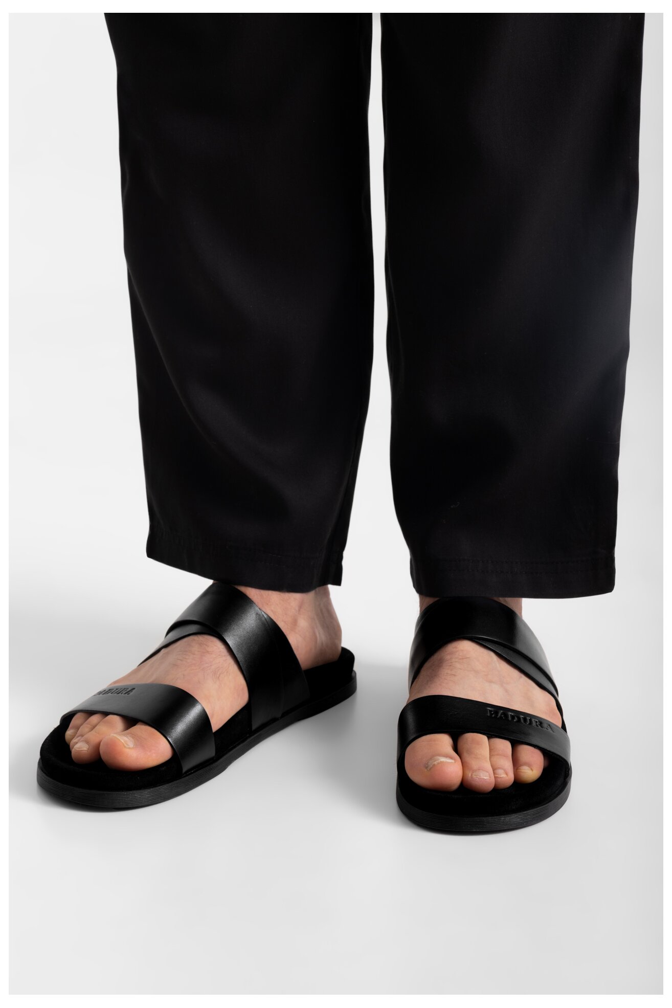 Klapki Badura FRANKIE-23 MB Czarny